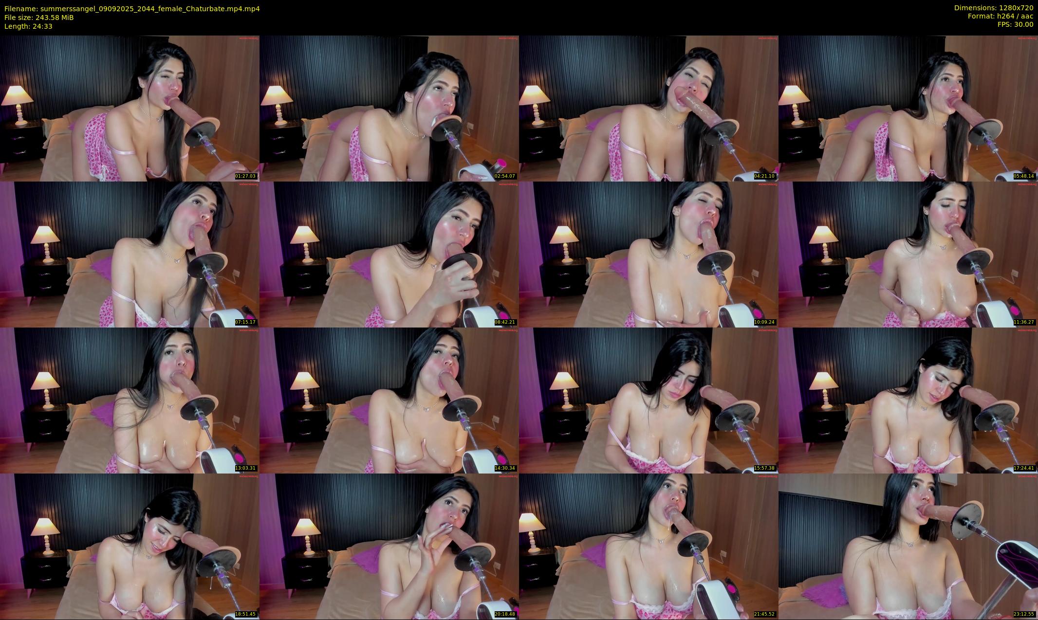 summerssangel — 25 minute Chaturbate female cam show recording, 720p, Sep 9, 2025