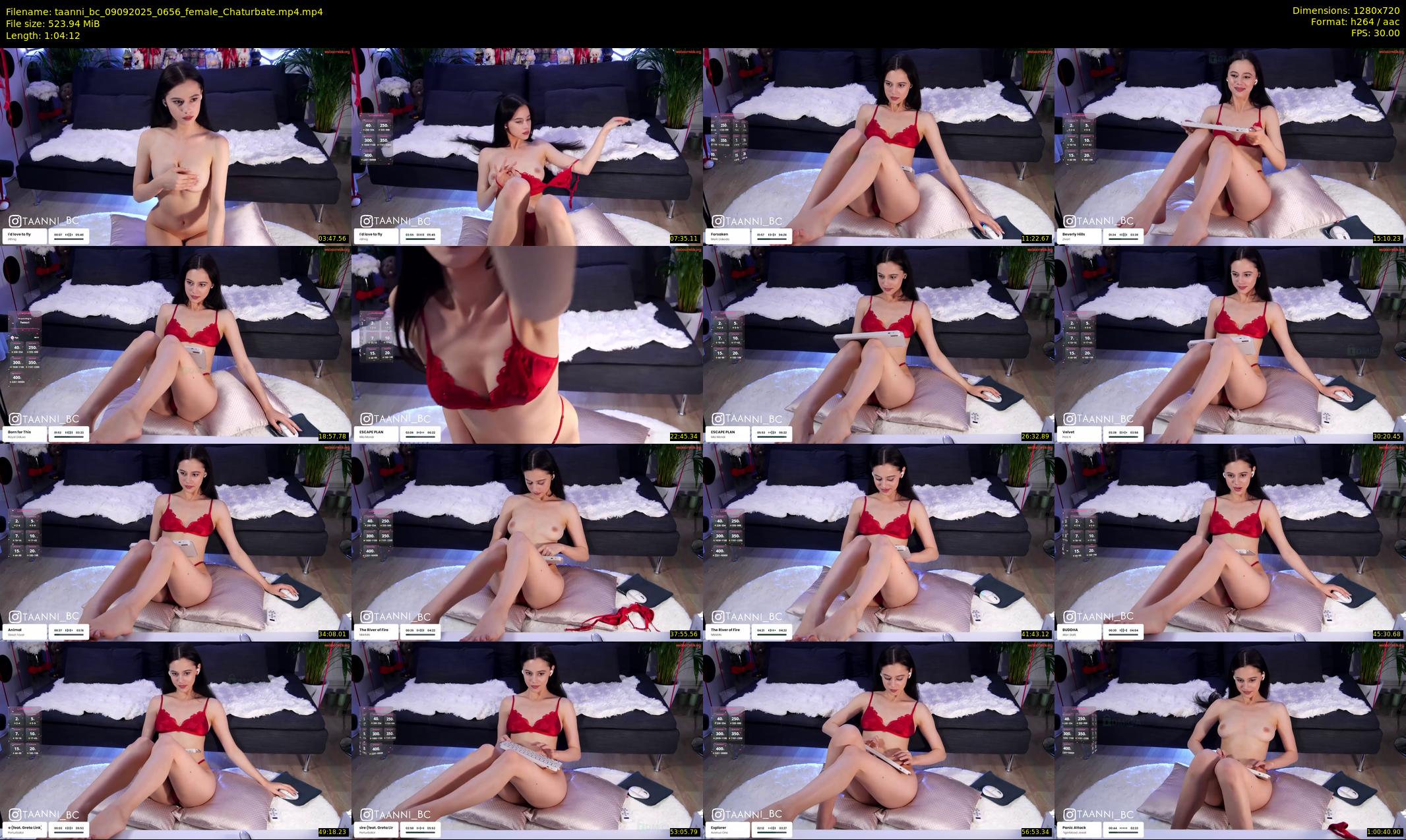 taanni_bc — 65 minute Chaturbate female cam show recording, 720p, Sep 9, 2025