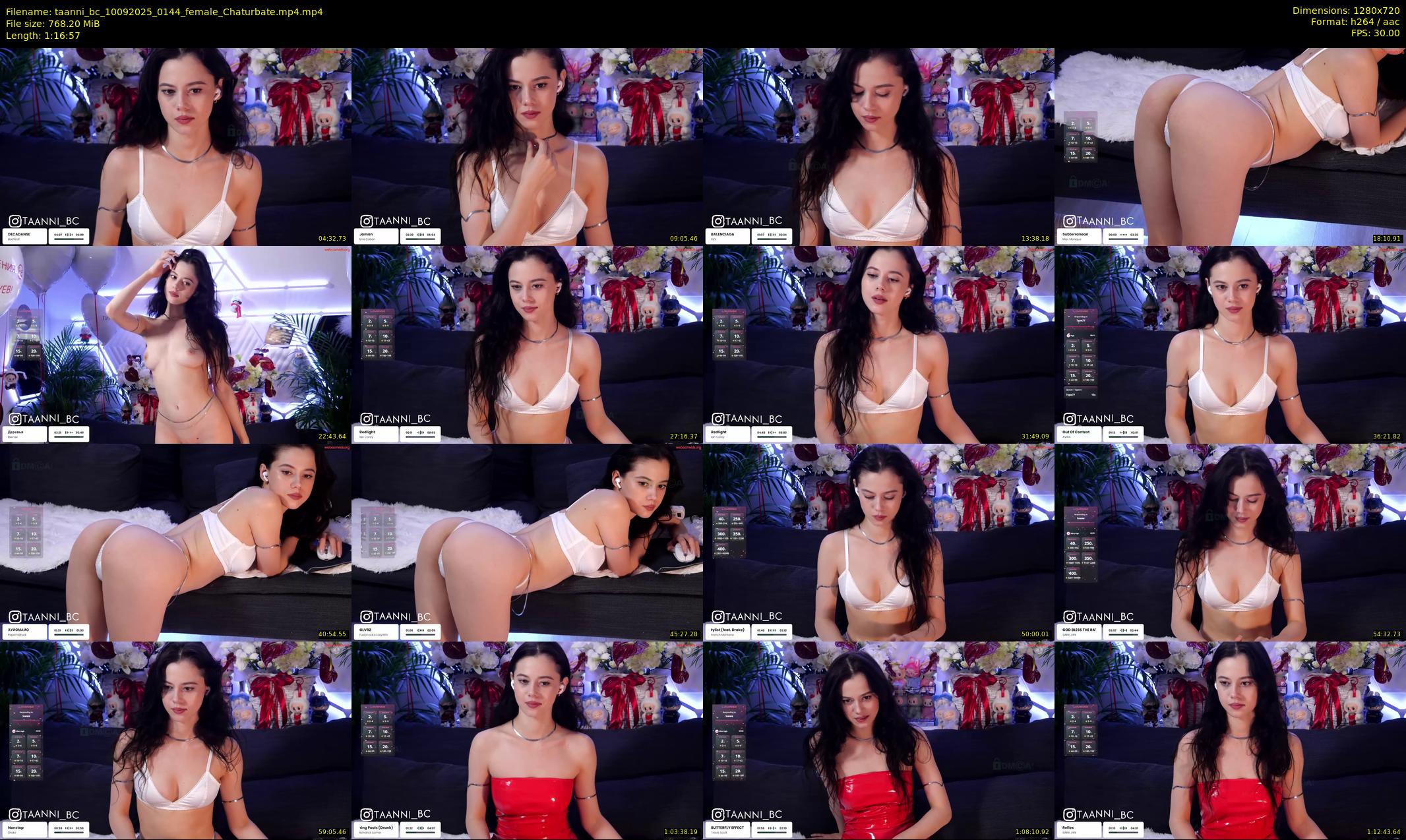taanni_bc — 77 minute Chaturbate female cam show recording, 720p, Sep 10, 2025