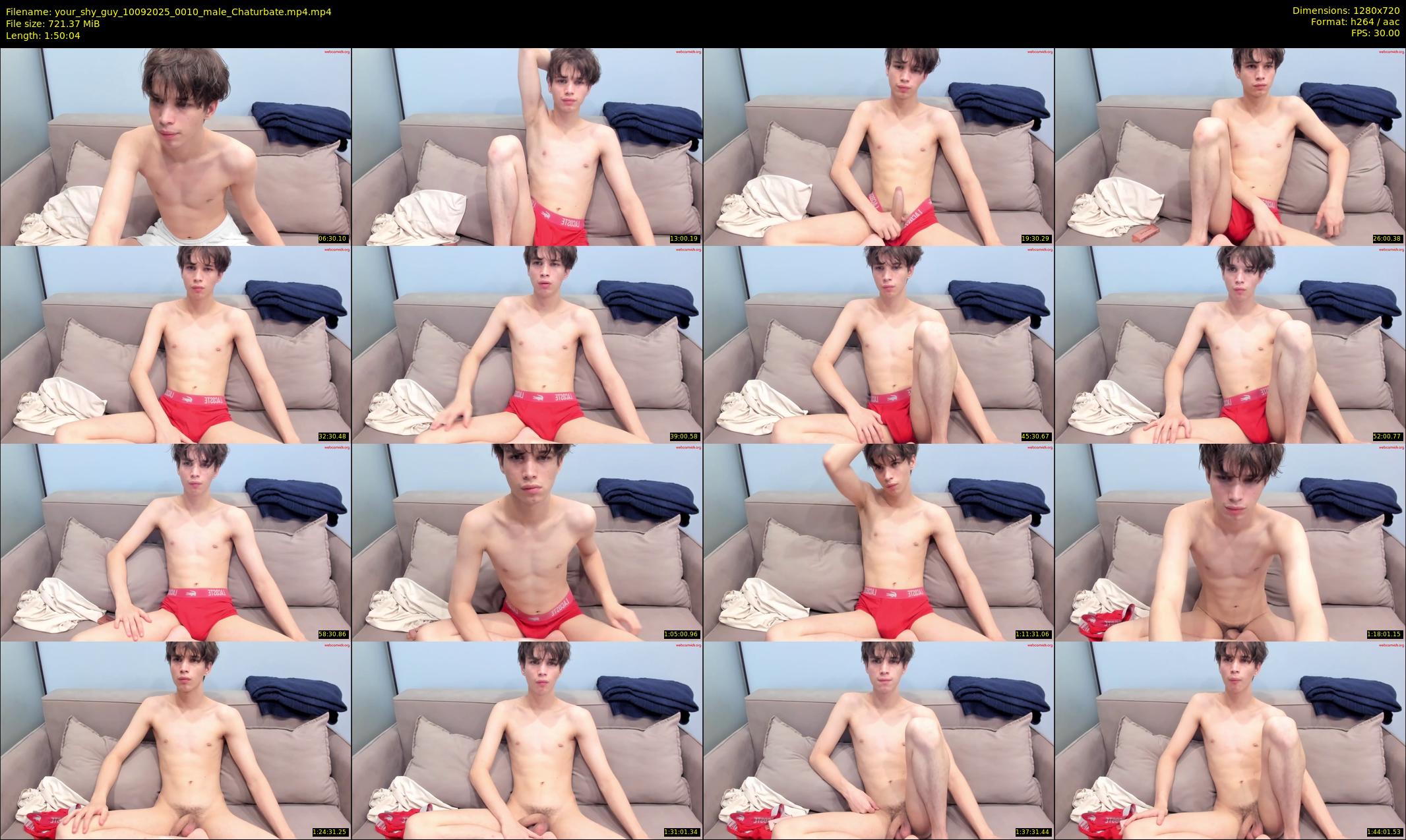 your_shy_guy — 111 minute Chaturbate male cam show recording, 720p, Sep 10, 2025