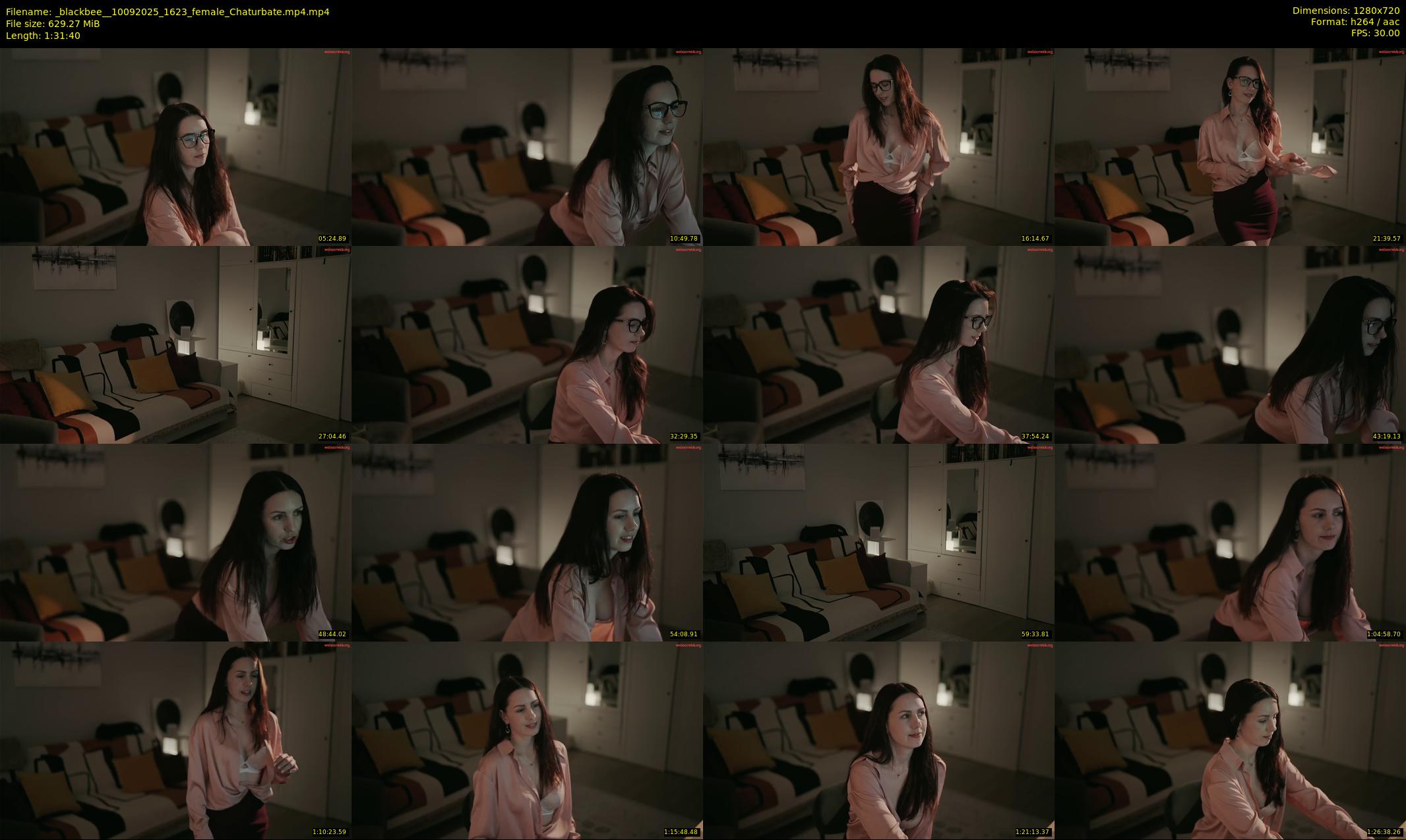 _blackbee_ — 92 minute Chaturbate female cam show recording, 720p, Sep 10, 2025