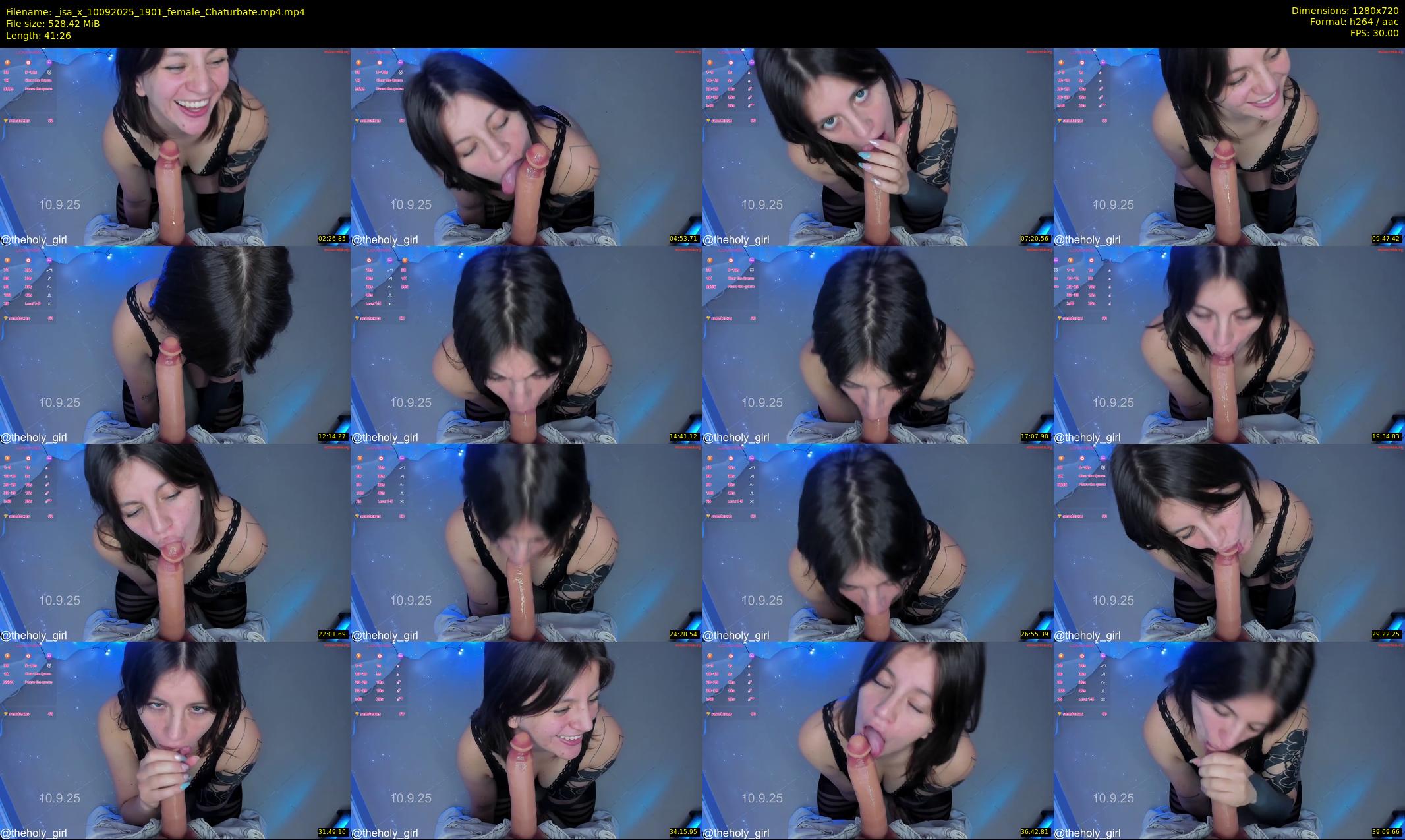 _isa_x — 42 minute Chaturbate female cam show recording, 720p, Sep 10, 2025