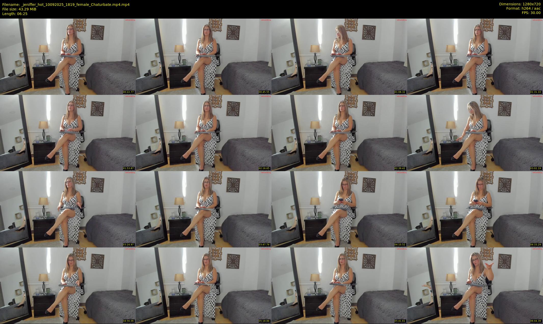 _jeniffer_hot — 7 minute Chaturbate female cam show recording, 720p, Sep 10, 2025