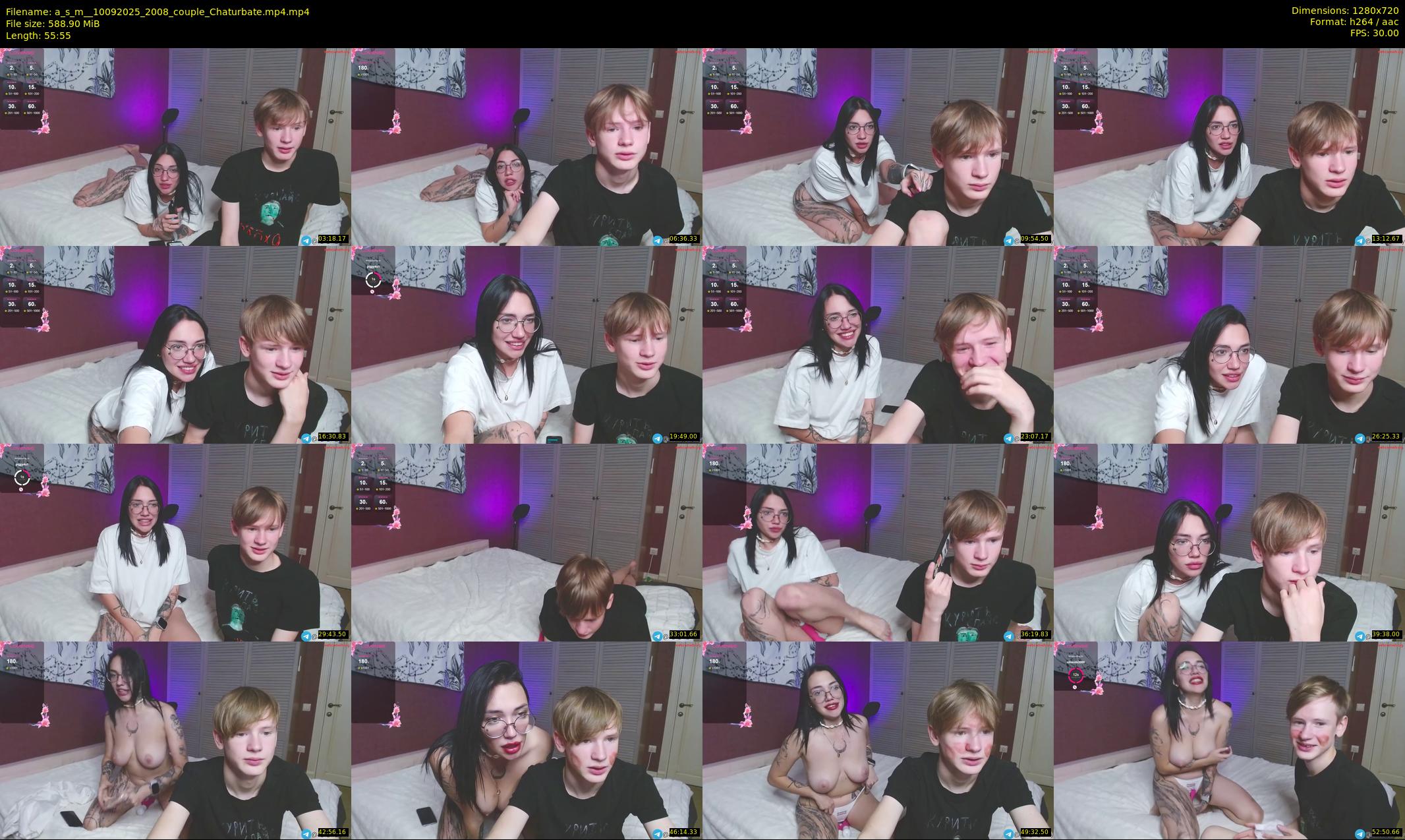 a_s_m_ — 56 minute Chaturbate couple cam show recording, 720p, Sep 10, 2025