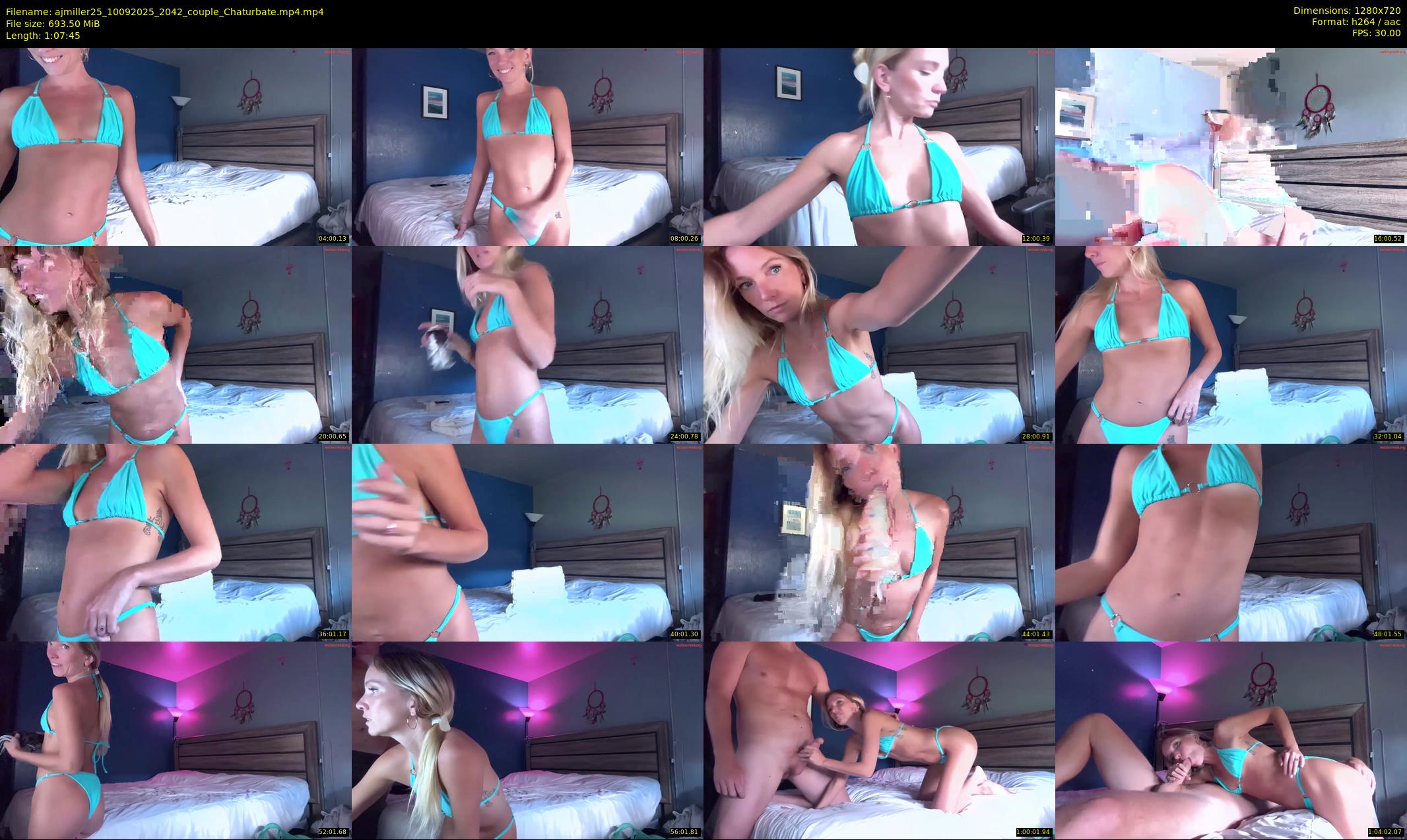 ajmiller25 — 68 minute Chaturbate female cam show recording, 720p, Sep 10, 2025