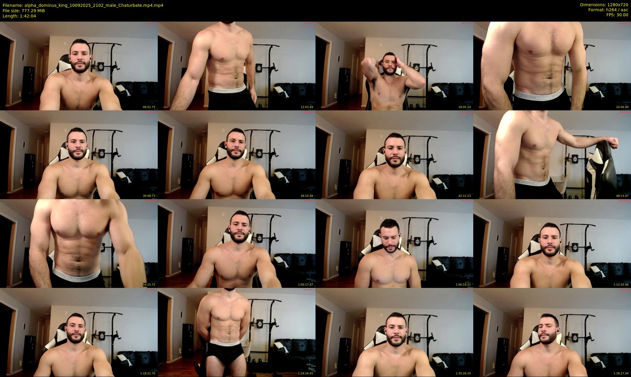 alpha_dominus_king — 103 minute Chaturbate male cam show recording, 720p, Sep 10, 2025