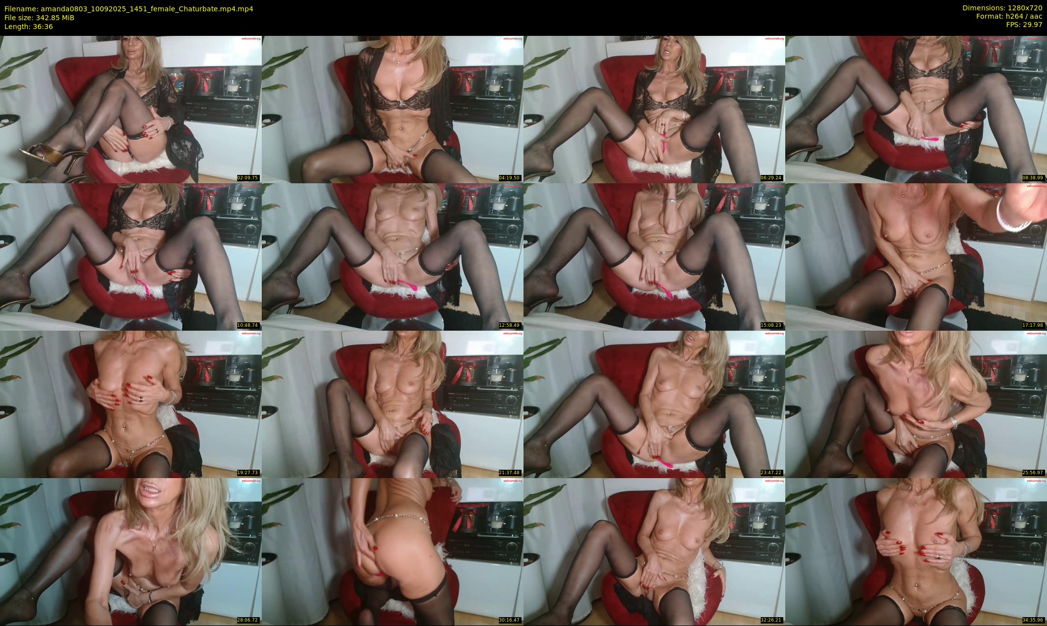 amanda0803 — 37 minute Chaturbate female cam show recording, 720p, Sep 10, 2025