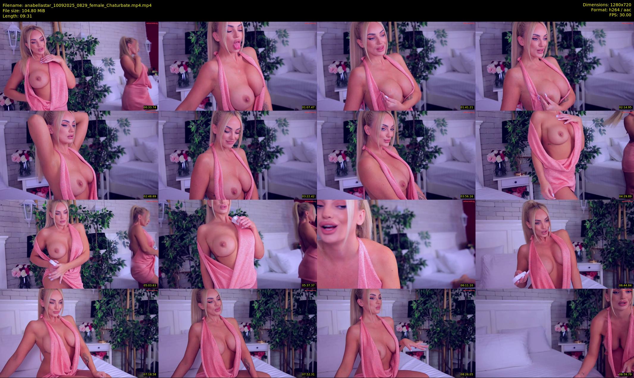 anabellastar — 10 minute Chaturbate female cam show recording, 720p, Sep 10, 2025