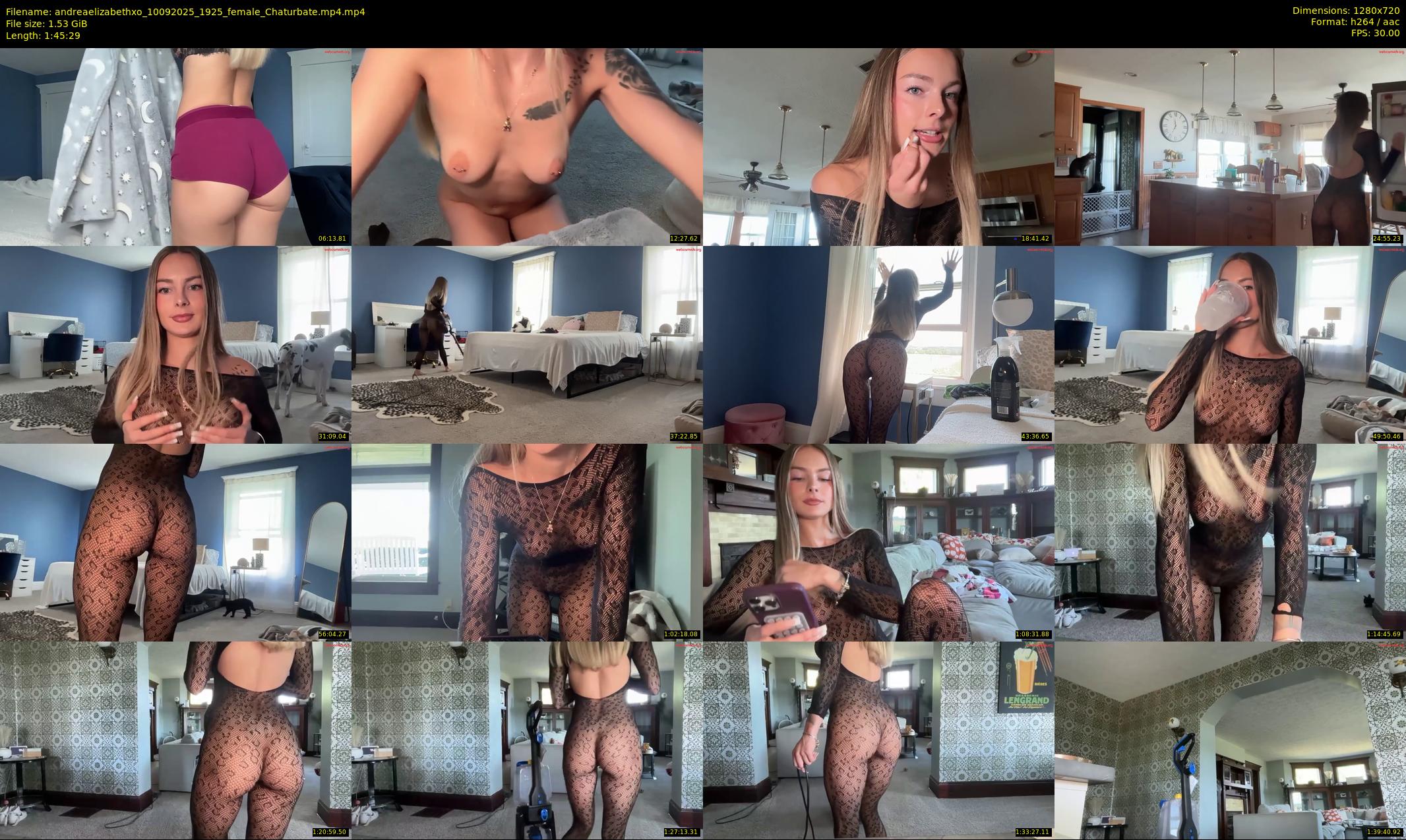 andreaelizabethxo — 106 minute Chaturbate female cam show recording, 720p, Sep 10, 2025