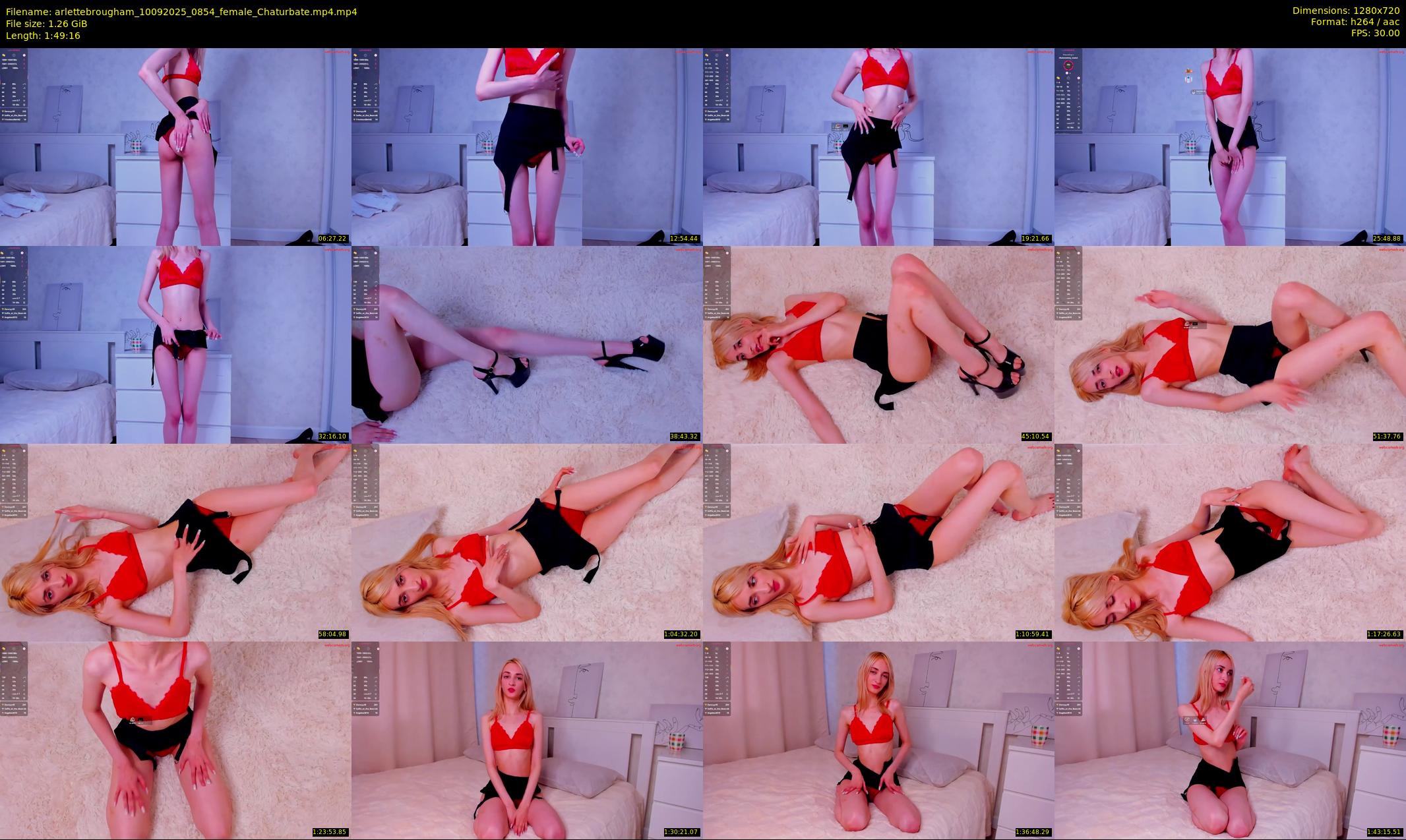 arlettebrougham — 110 minute Chaturbate female cam show recording, 720p, Sep 10, 2025