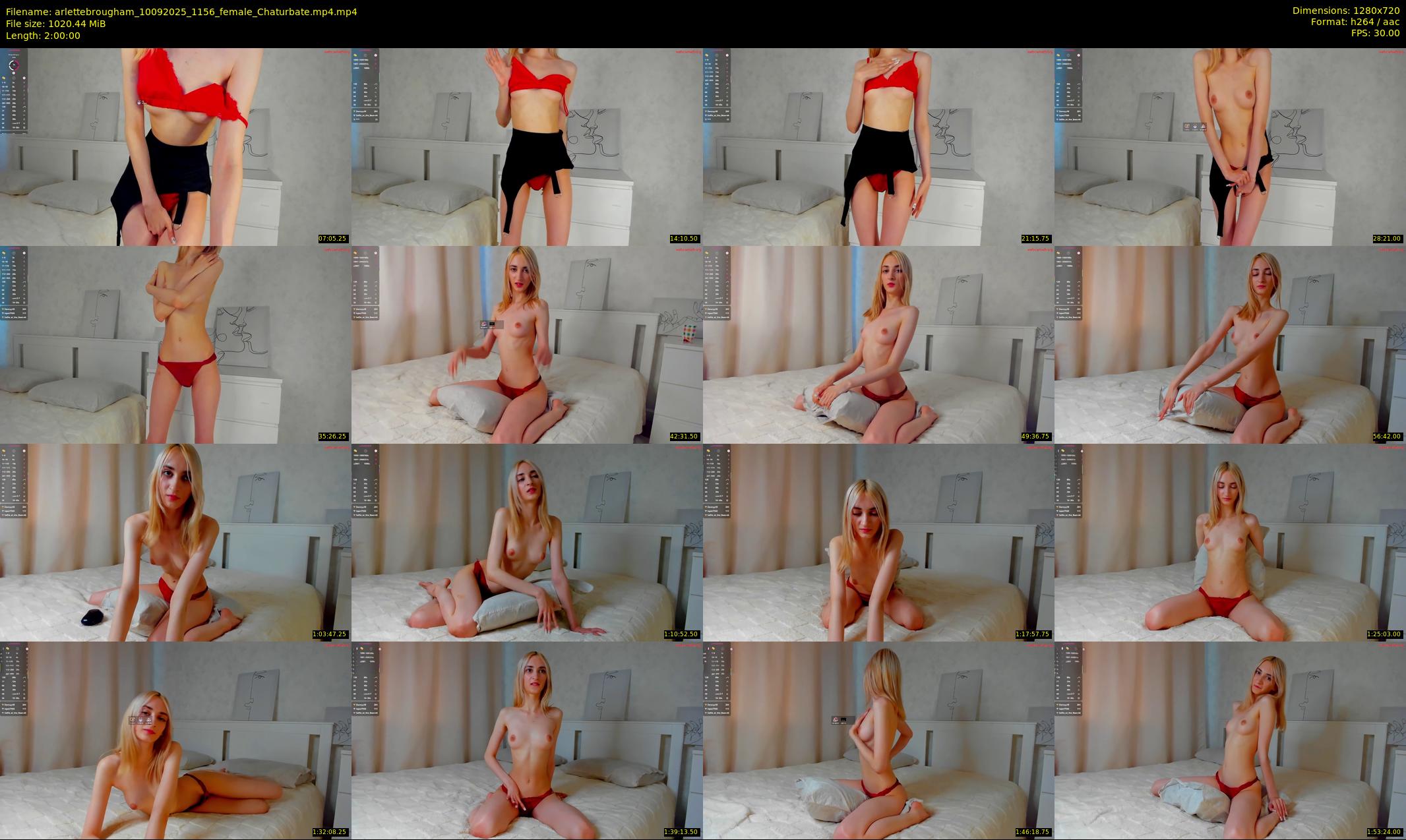 arlettebrougham — 120 minute Chaturbate female cam show recording, 720p, Sep 10, 2025