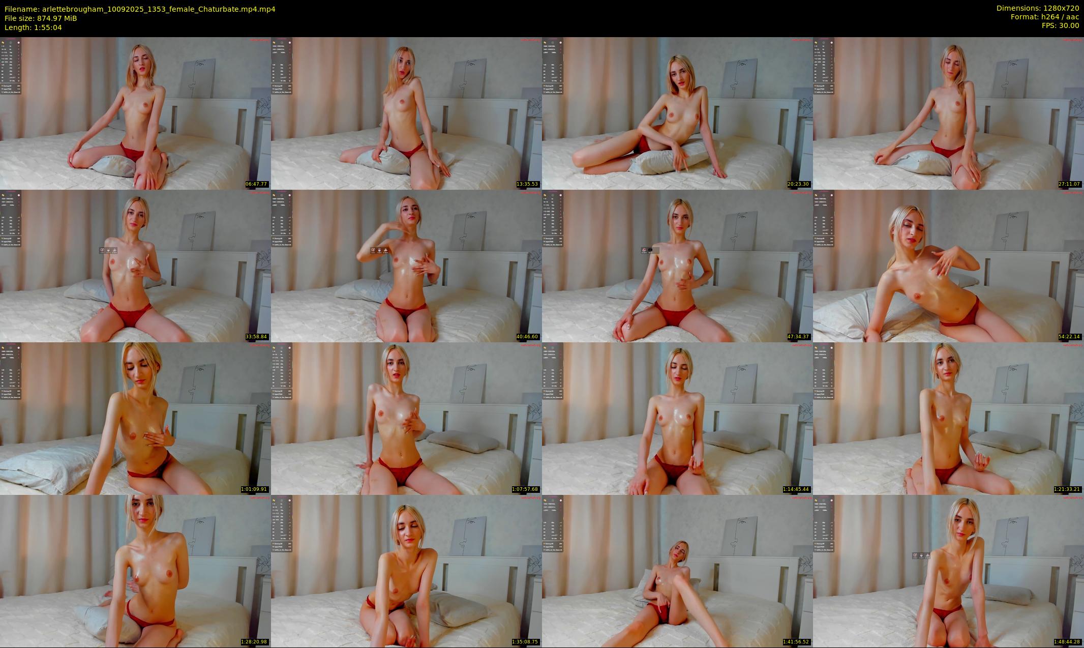 arlettebrougham — 116 minute Chaturbate female cam show recording, 720p, Sep 10, 2025