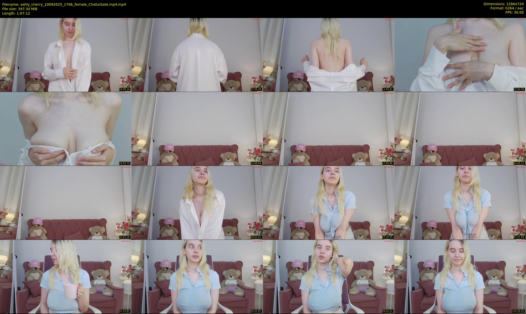 ashly_cherry — 68 minute Chaturbate female cam show recording, 720p, Sep 10, 2025