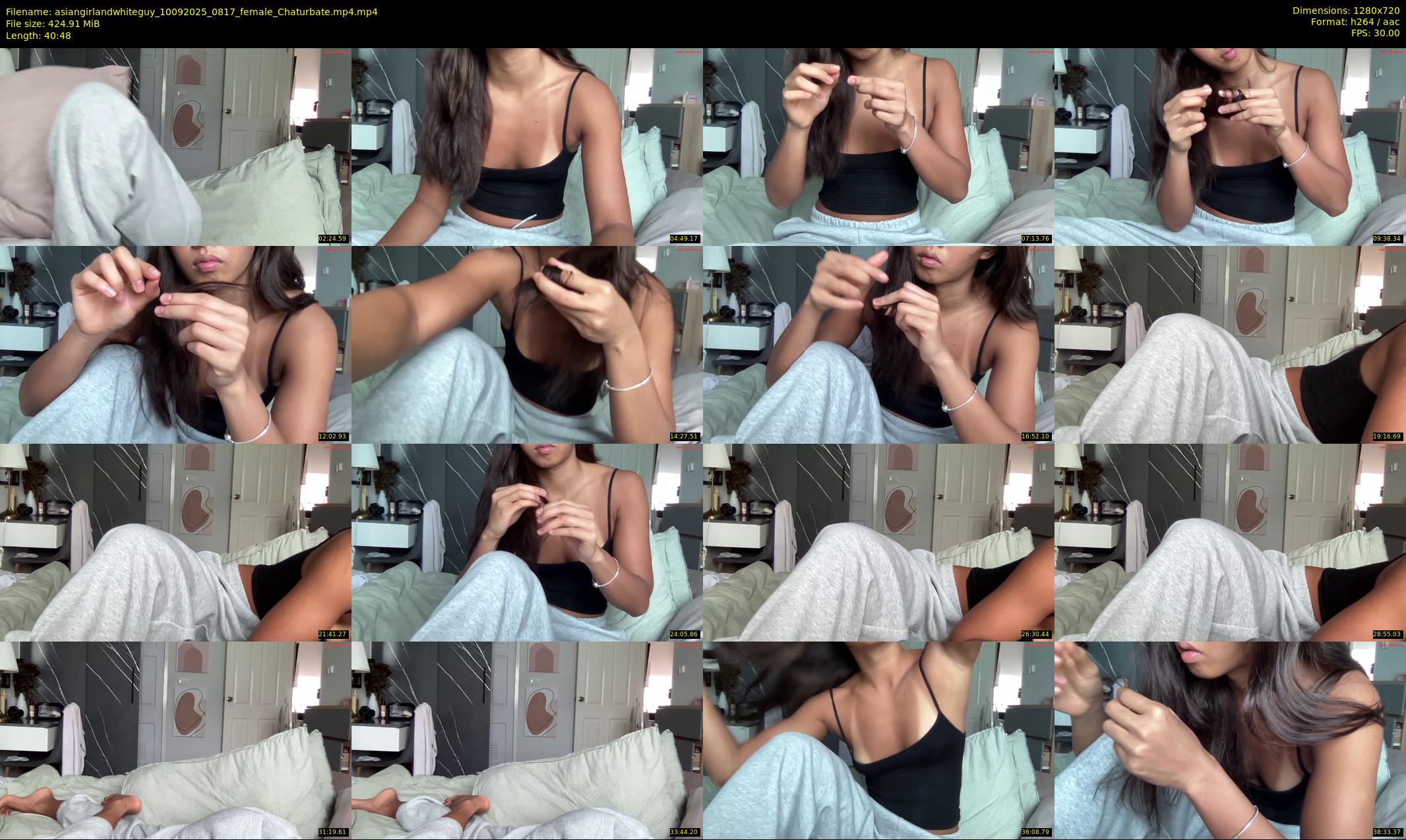 asiangirlandwhiteguy — 41 minute Chaturbate couple cam show recording, 720p, Sep 10, 2025