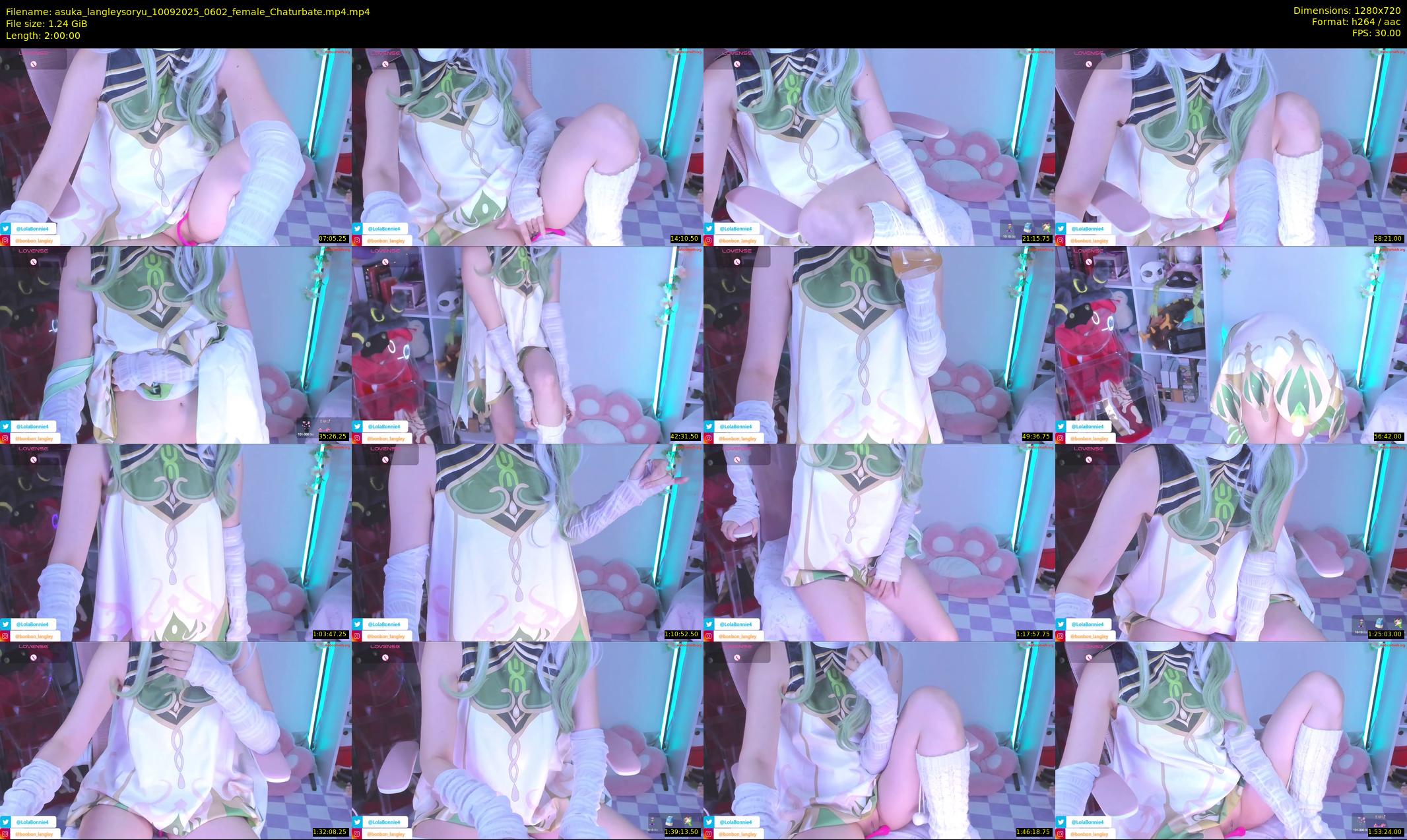 asuka_langleysoryu — 120 minute Chaturbate female cam show recording, 720p, Sep 10, 2025