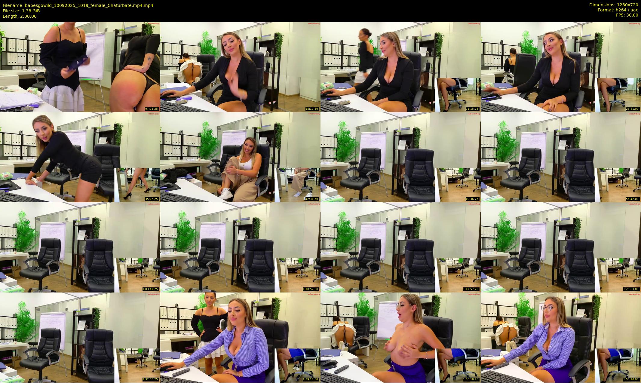 babesgowild — 120 minute Chaturbate couple cam show recording, 720p, Sep 10, 2025