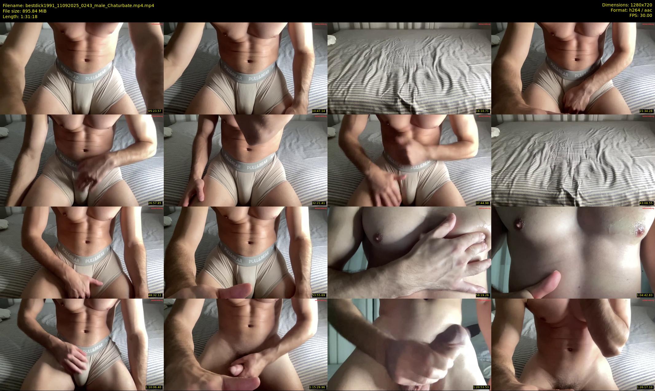 bestdick1991 — 92 minute Chaturbate male cam show recording, 720p, Sep 11, 2025