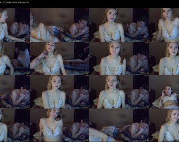 blondcouple57 — 8 minute Chaturbate couple cam show recording, 720p, Sep 10, 2025
