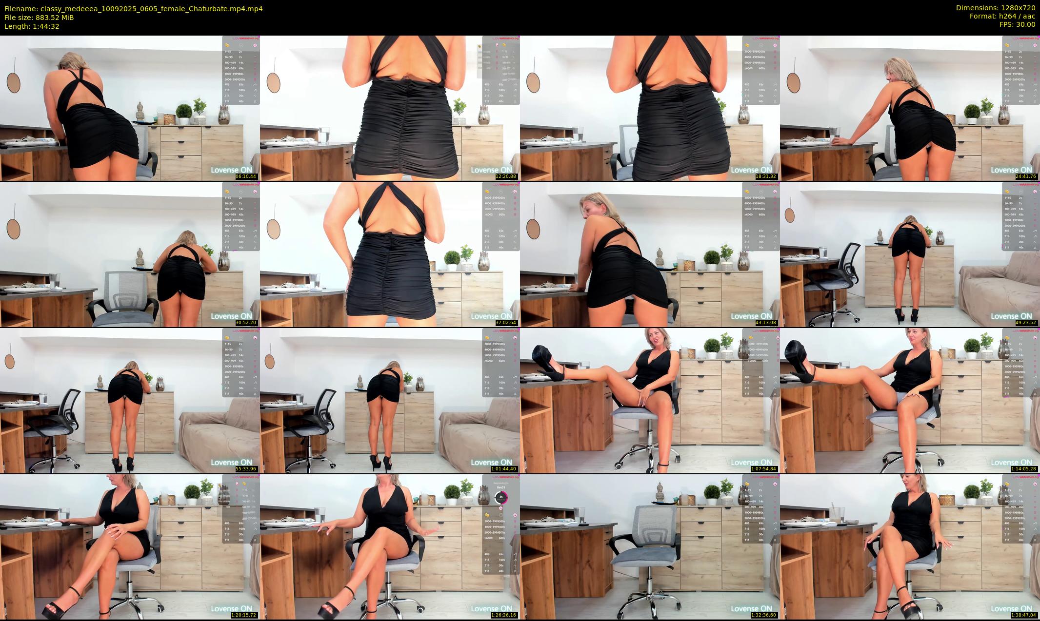 classy_medeeea — 105 minute Chaturbate female cam show recording, 720p, Sep 10, 2025