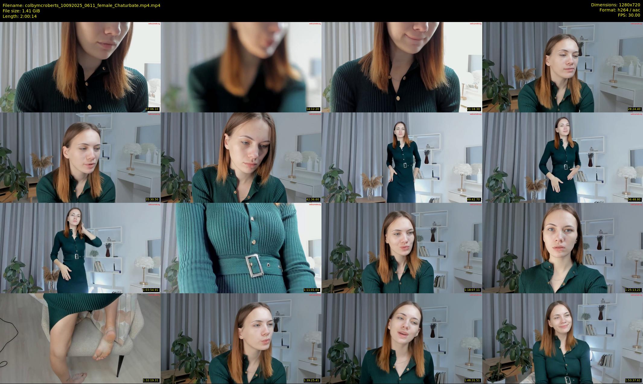 colbymcroberts — 121 minute Chaturbate female cam show recording, 720p, Sep 10, 2025