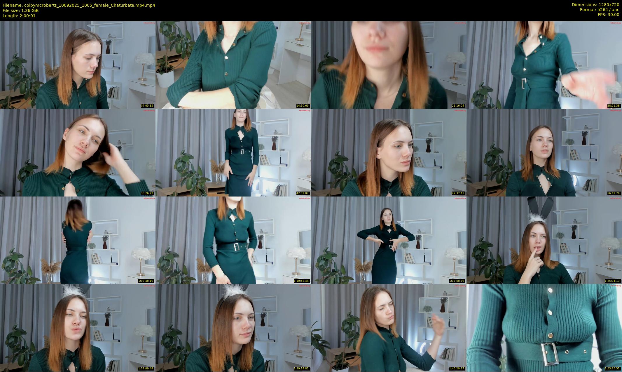 colbymcroberts — 121 minute Chaturbate female cam show recording, 720p, Sep 10, 2025