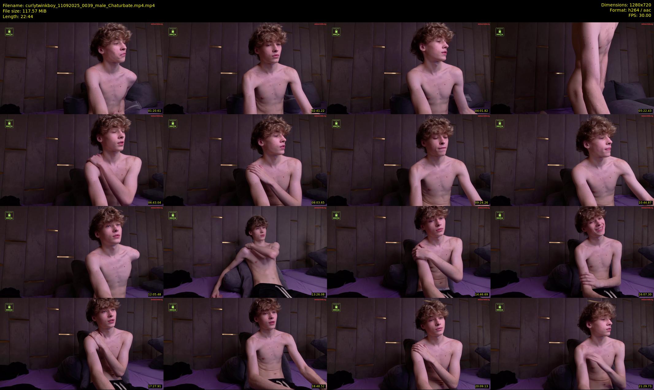 curlytwinkboy — 23 minute Chaturbate male cam show recording, 720p, Sep 11, 2025