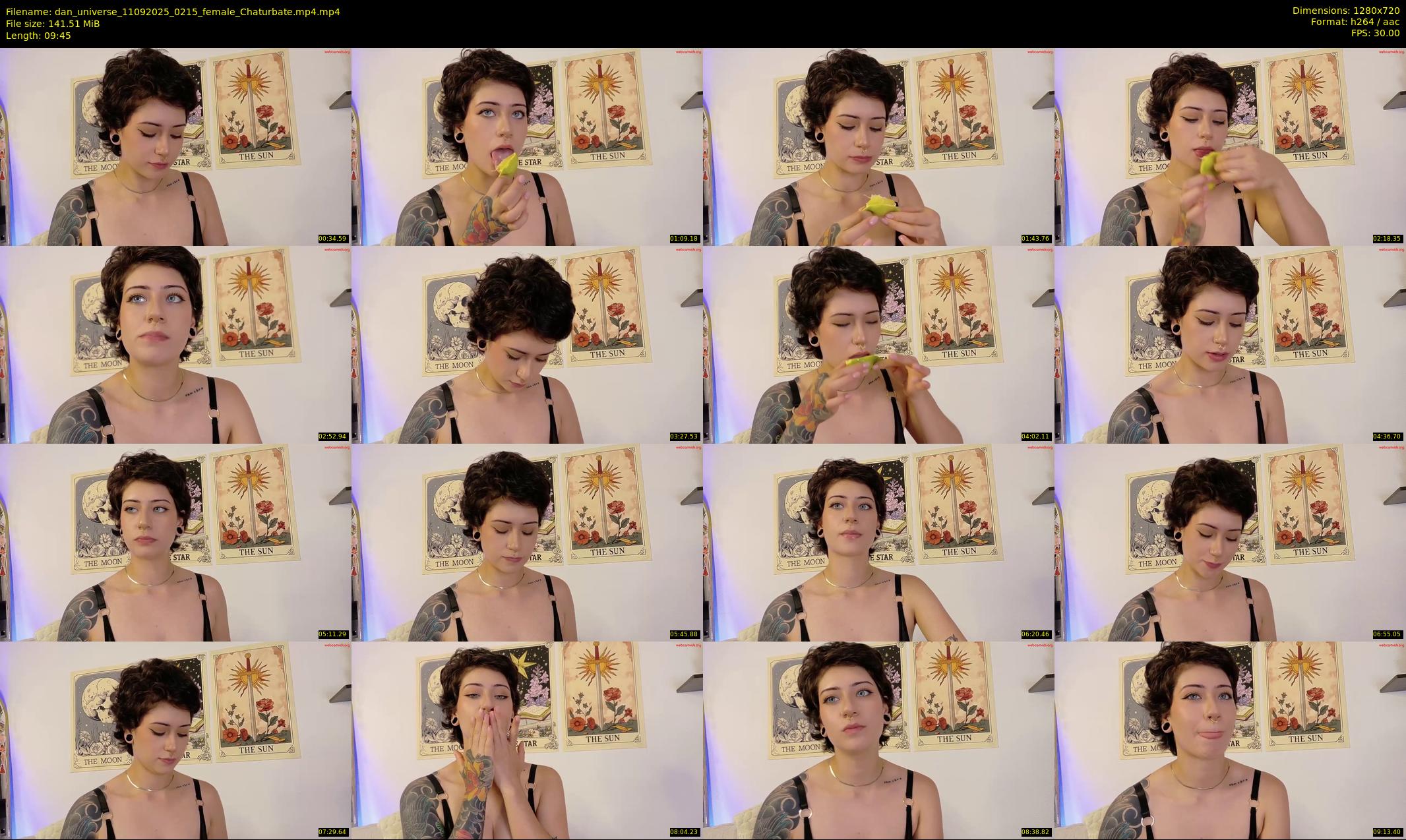 dan_universe — 10 minute Chaturbate female cam show recording, 720p, Sep 11, 2025