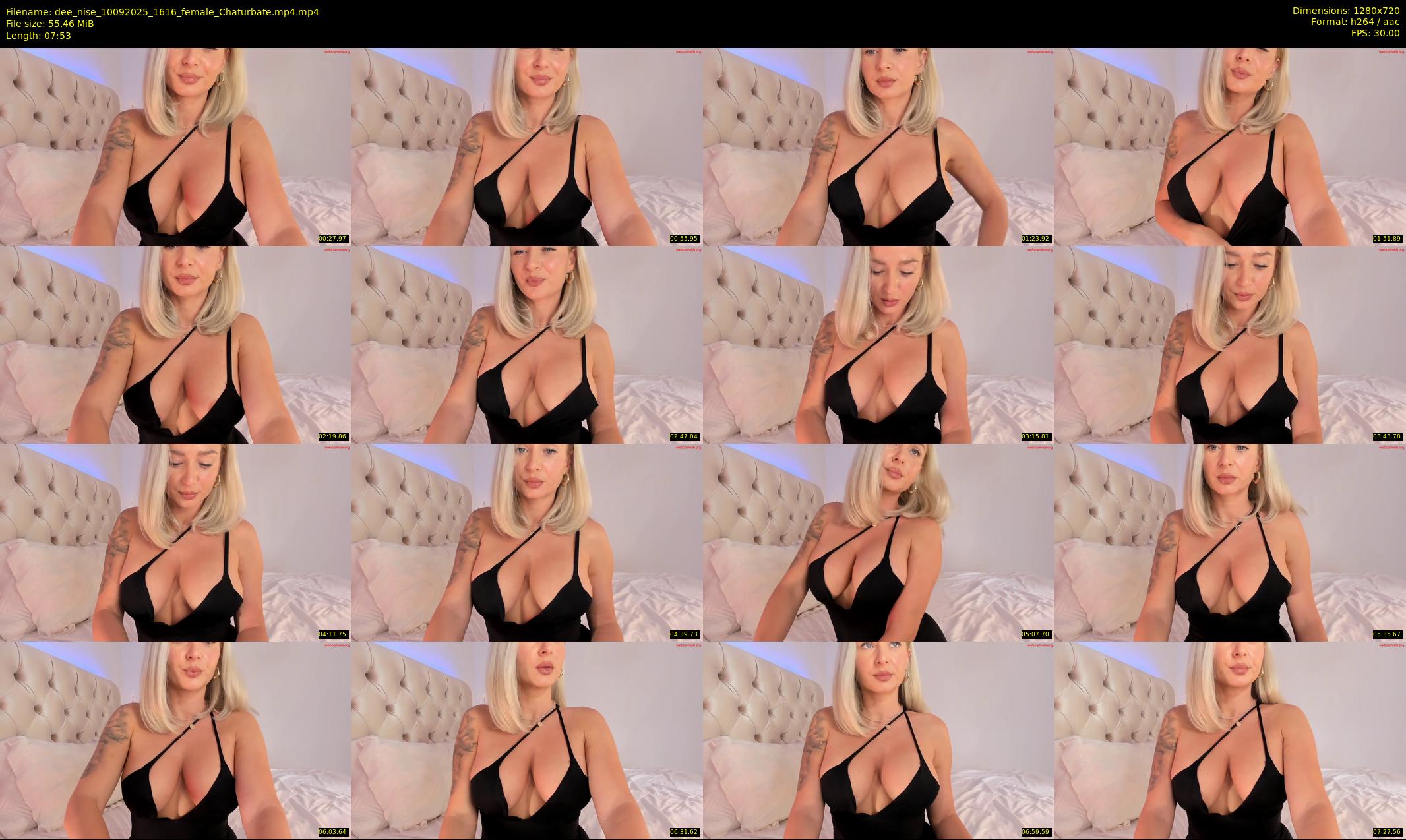 dee_nise — 8 minute Chaturbate female cam show recording, 720p, Sep 10, 2025