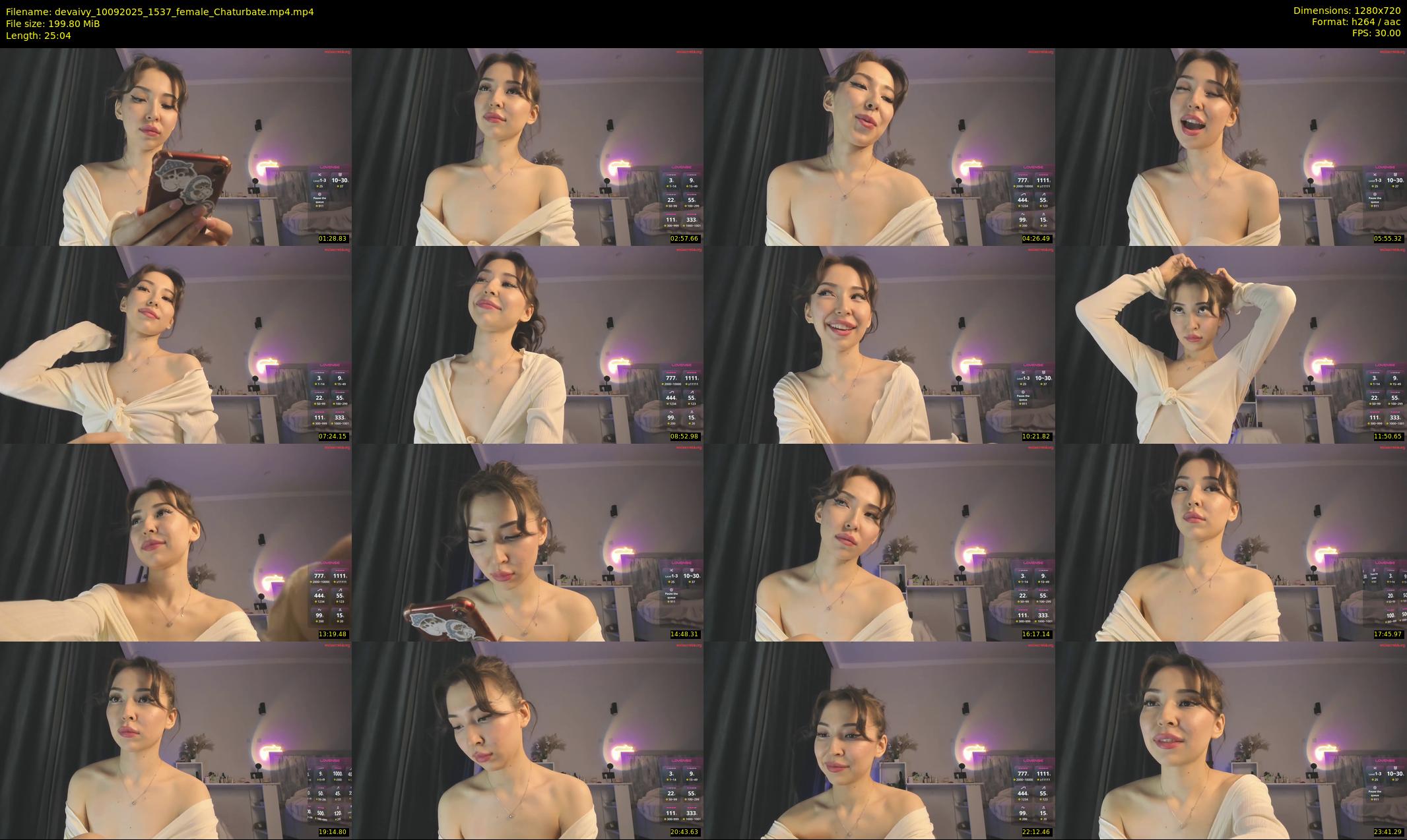 devaivy — 26 minute Chaturbate female cam show recording, 720p, Sep 10, 2025