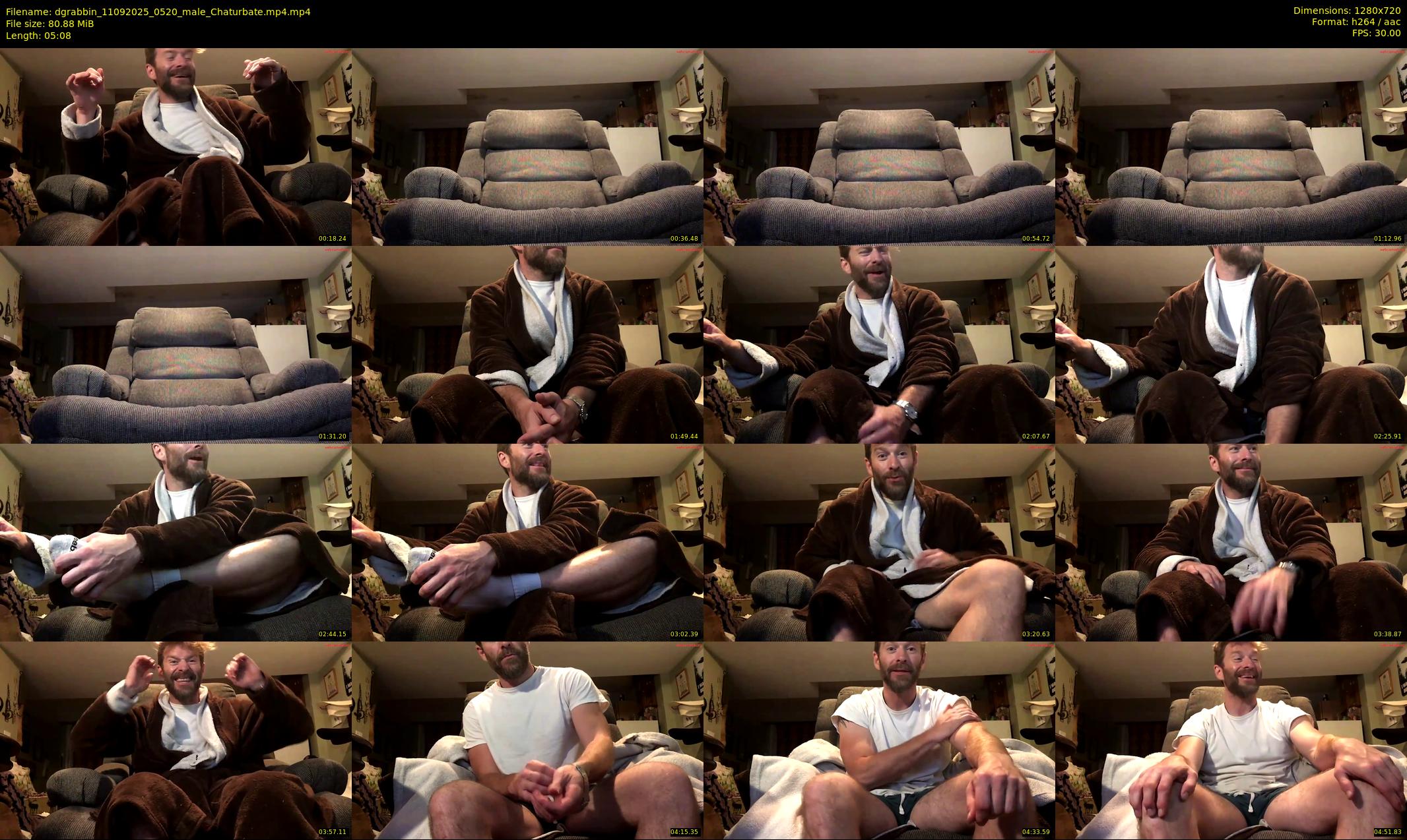 dgrabbin — 6 minute Chaturbate male cam show recording, 720p, Sep 11, 2025