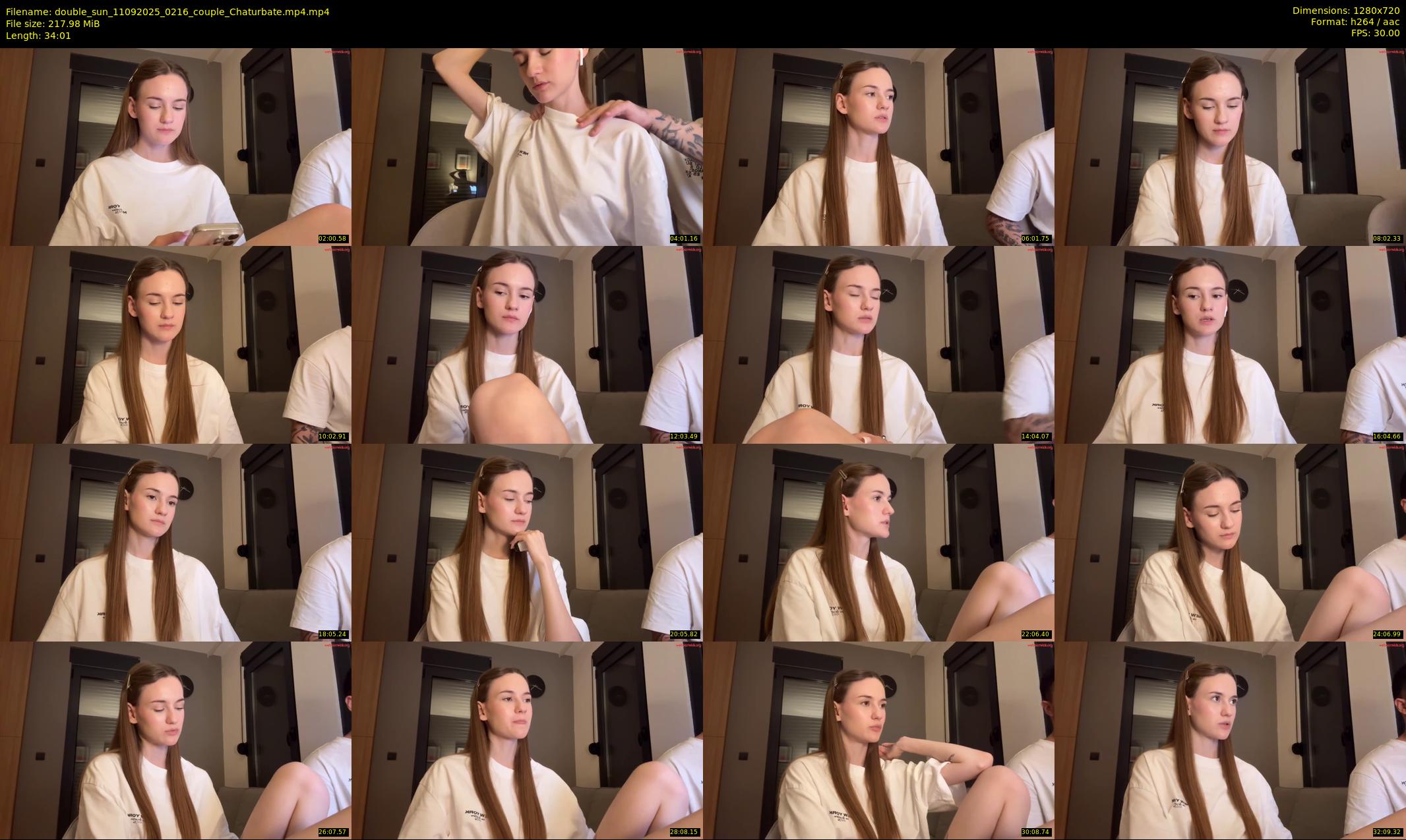 double_sun — 35 minute Chaturbate couple cam show recording, 720p, Sep 11, 2025