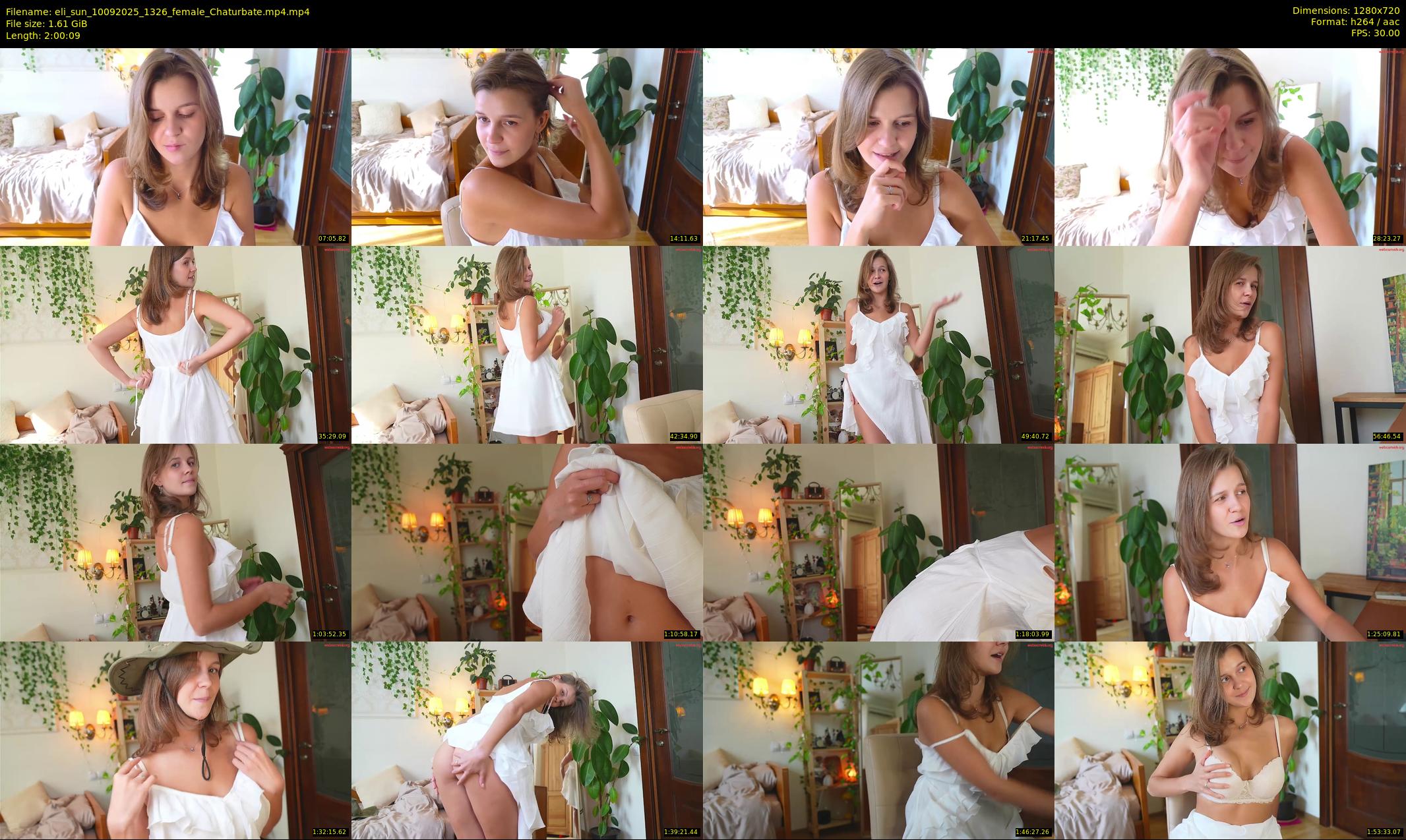 eli_sun — 121 minute Chaturbate female cam show recording, 720p, Sep 10, 2025