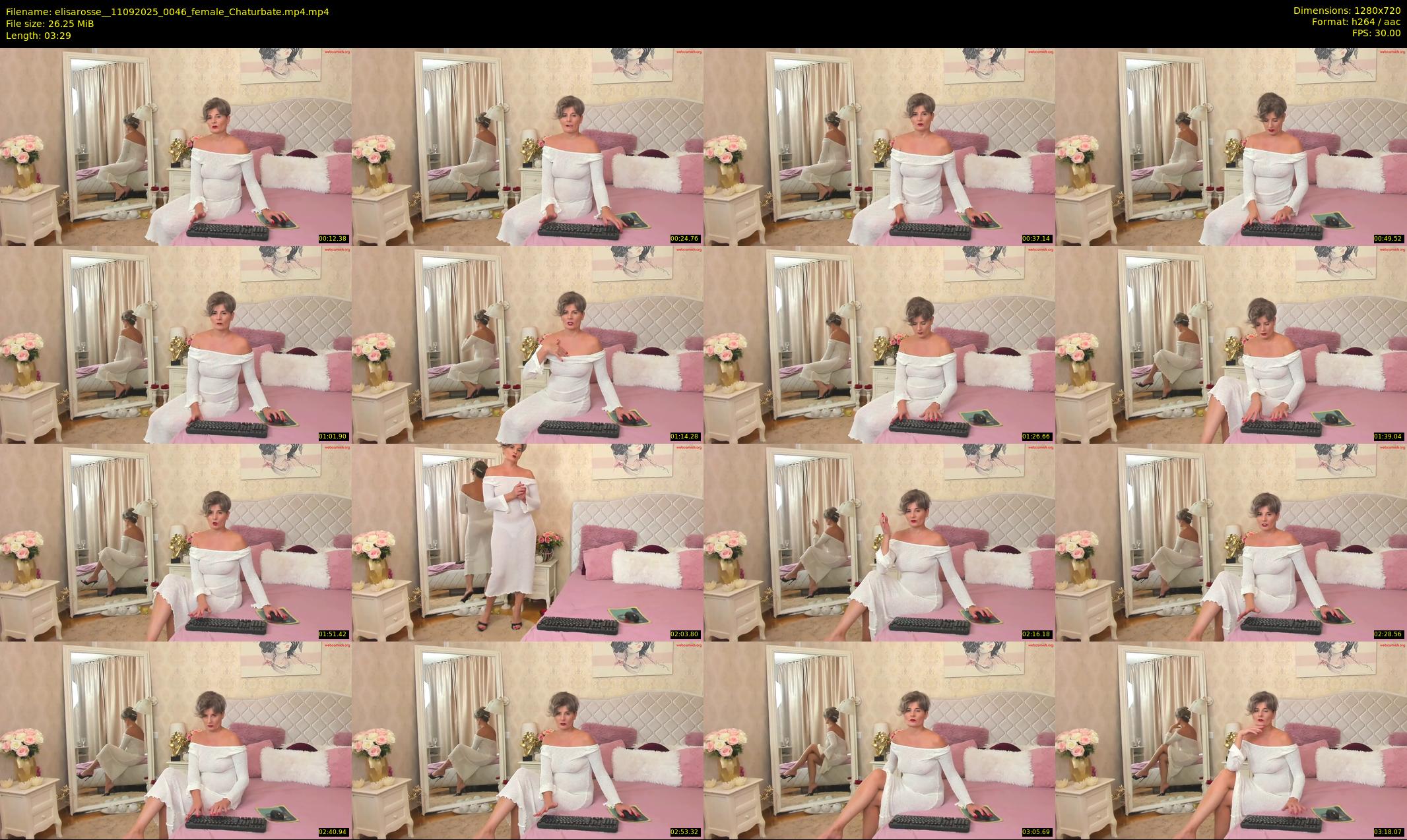 elisarosse_ — 4 minute Chaturbate female cam show recording, 720p, Sep 11, 2025