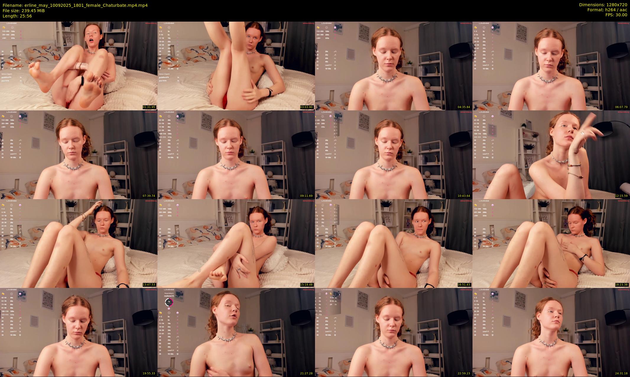 erline_may — 26 minute Chaturbate female cam show recording, 720p, Sep 10, 2025