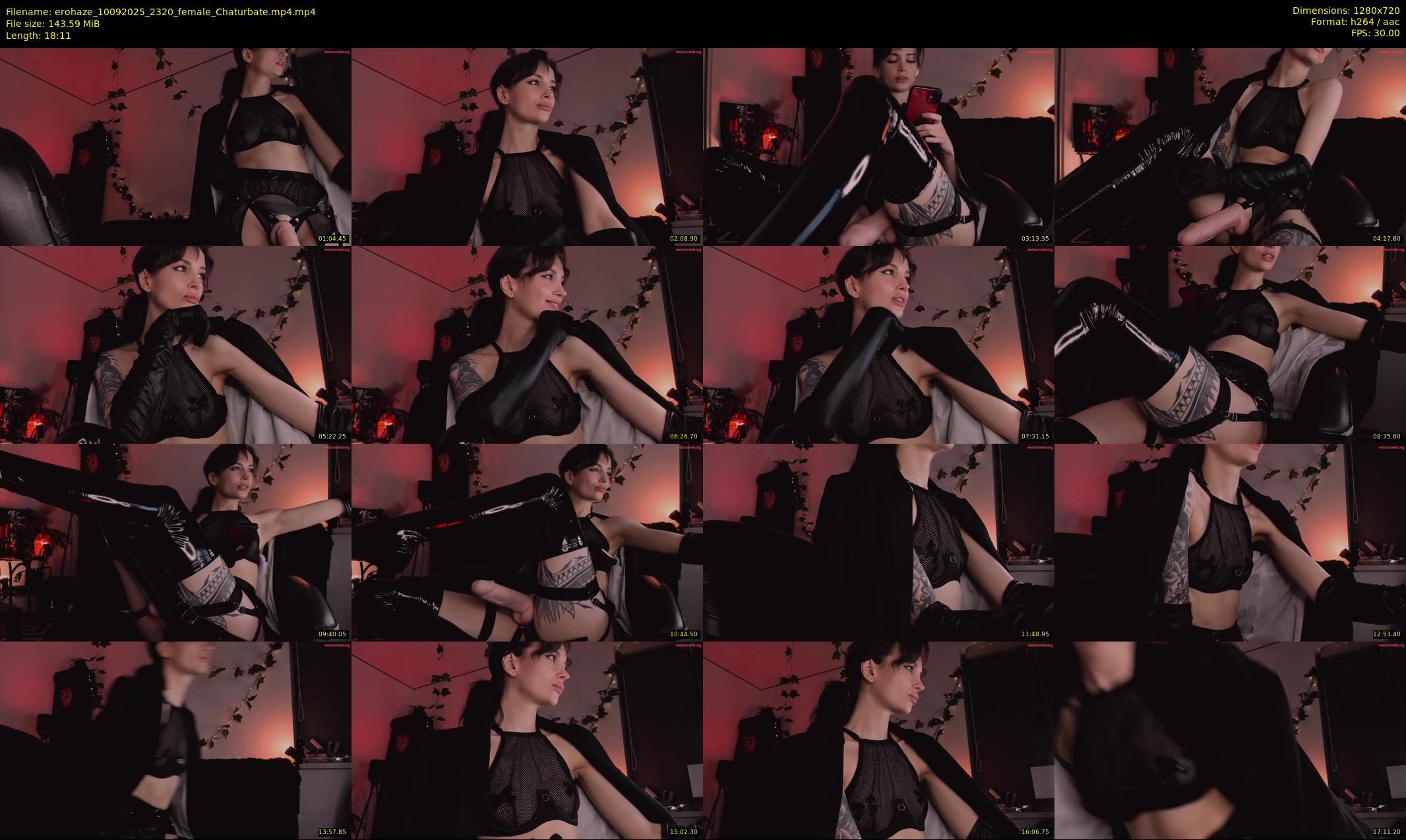 erohaze — 19 minute Chaturbate female cam show recording, 720p, Sep 10, 2025