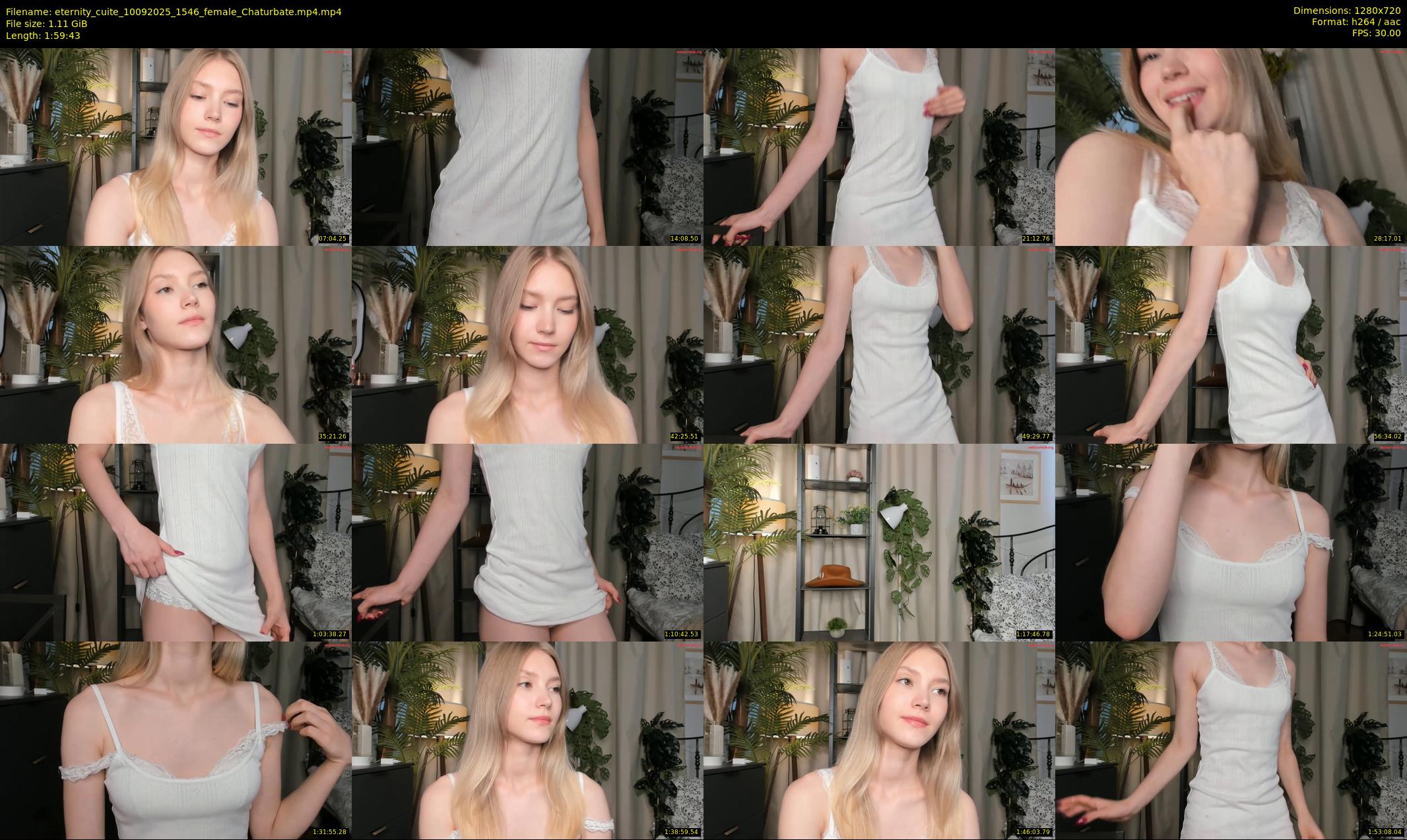 eternity_cuite — 120 minute Chaturbate female cam show recording, 720p, Sep 10, 2025