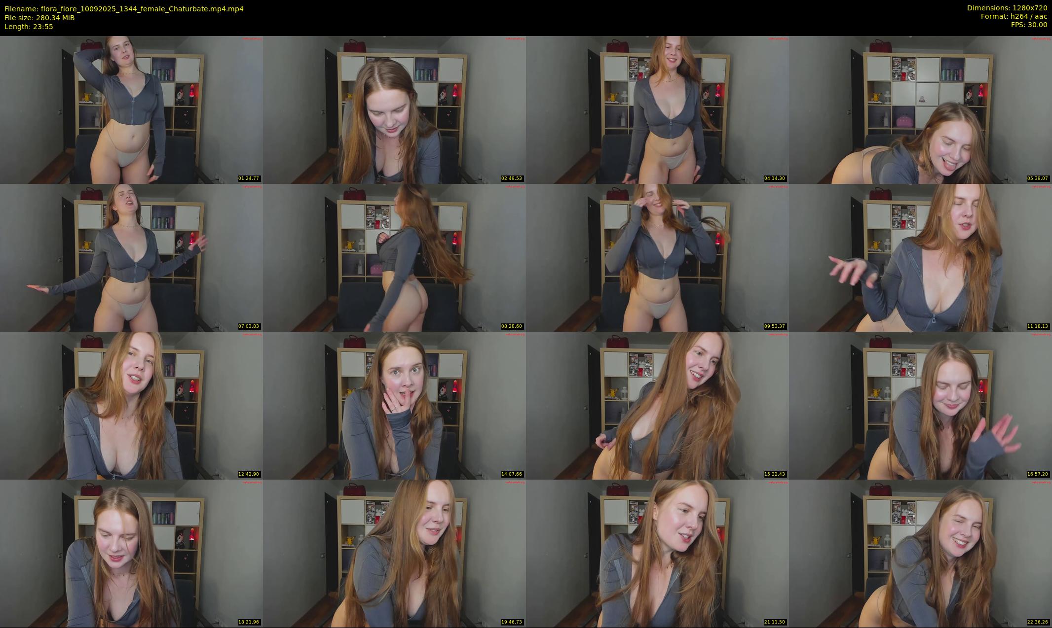 flora_fiore — 24 minute Chaturbate female cam show recording, 720p, Sep 10, 2025