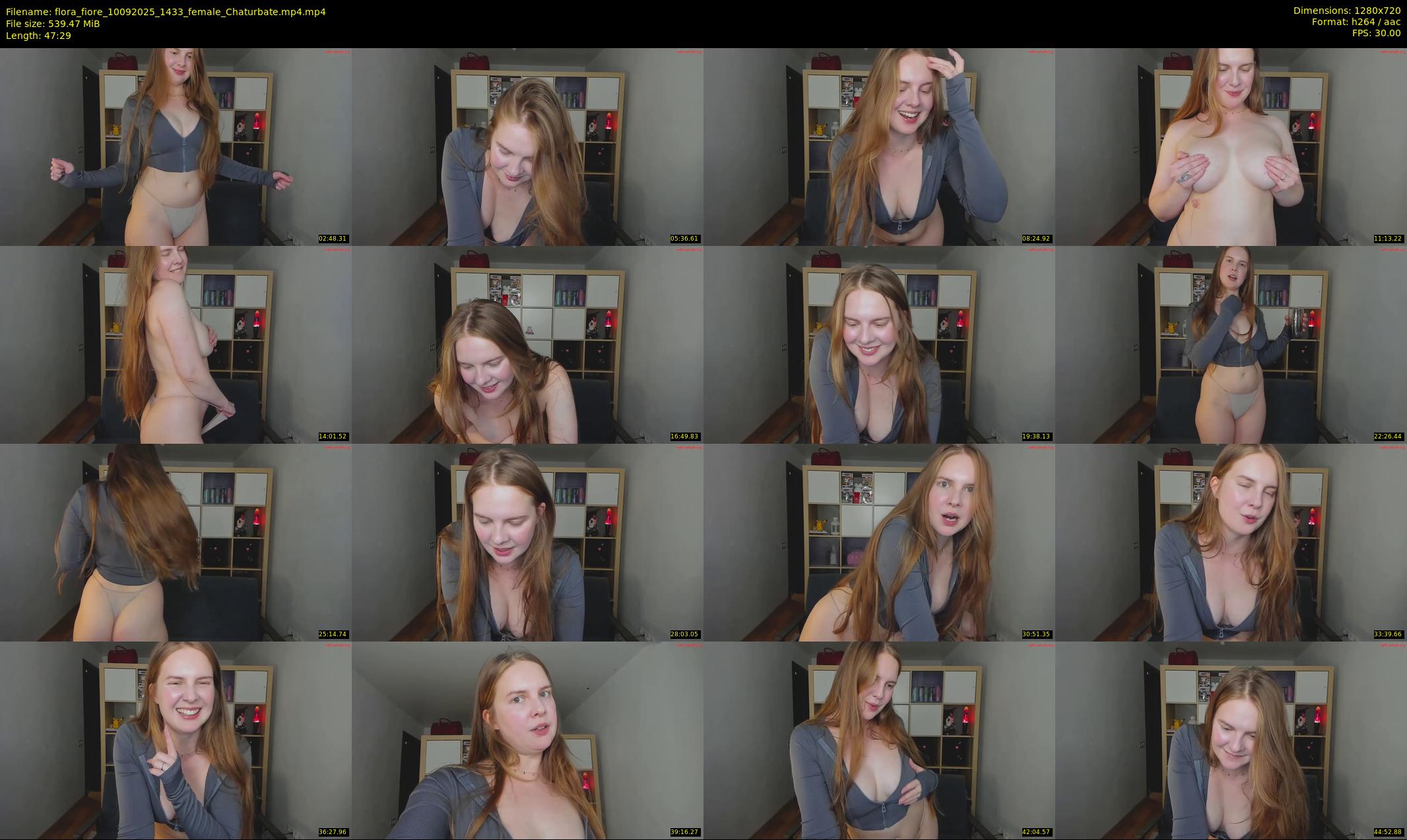flora_fiore — 48 minute Chaturbate female cam show recording, 720p, Sep 10, 2025