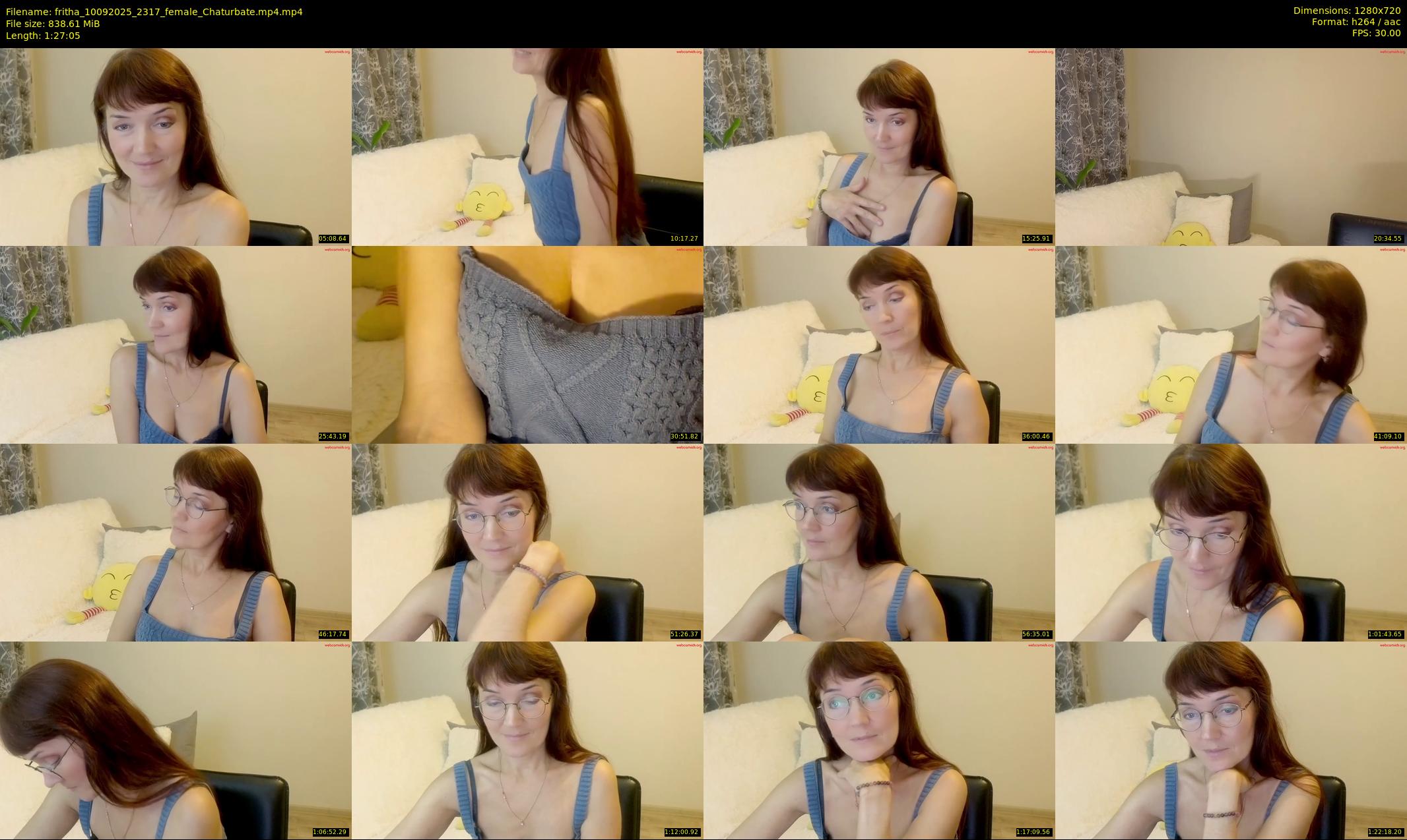 fritha — 88 minute Chaturbate female cam show recording, 720p, Sep 10, 2025