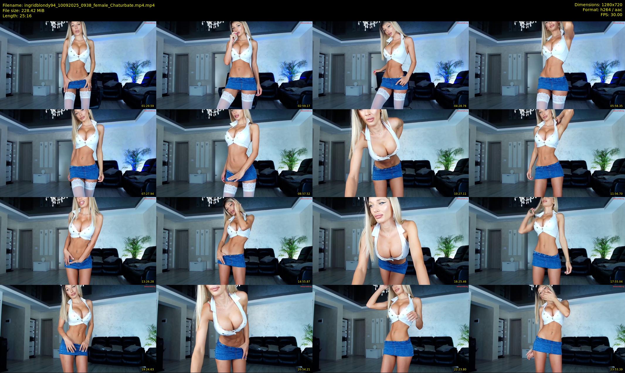 ingridblondy94 — 26 minute Chaturbate female cam show recording, 720p, Sep 10, 2025
