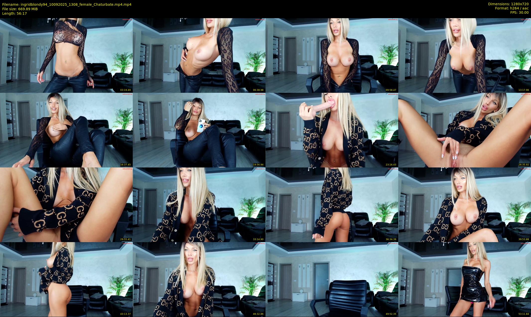 ingridblondy94 — 57 minute Chaturbate female cam show recording, 720p, Sep 10, 2025