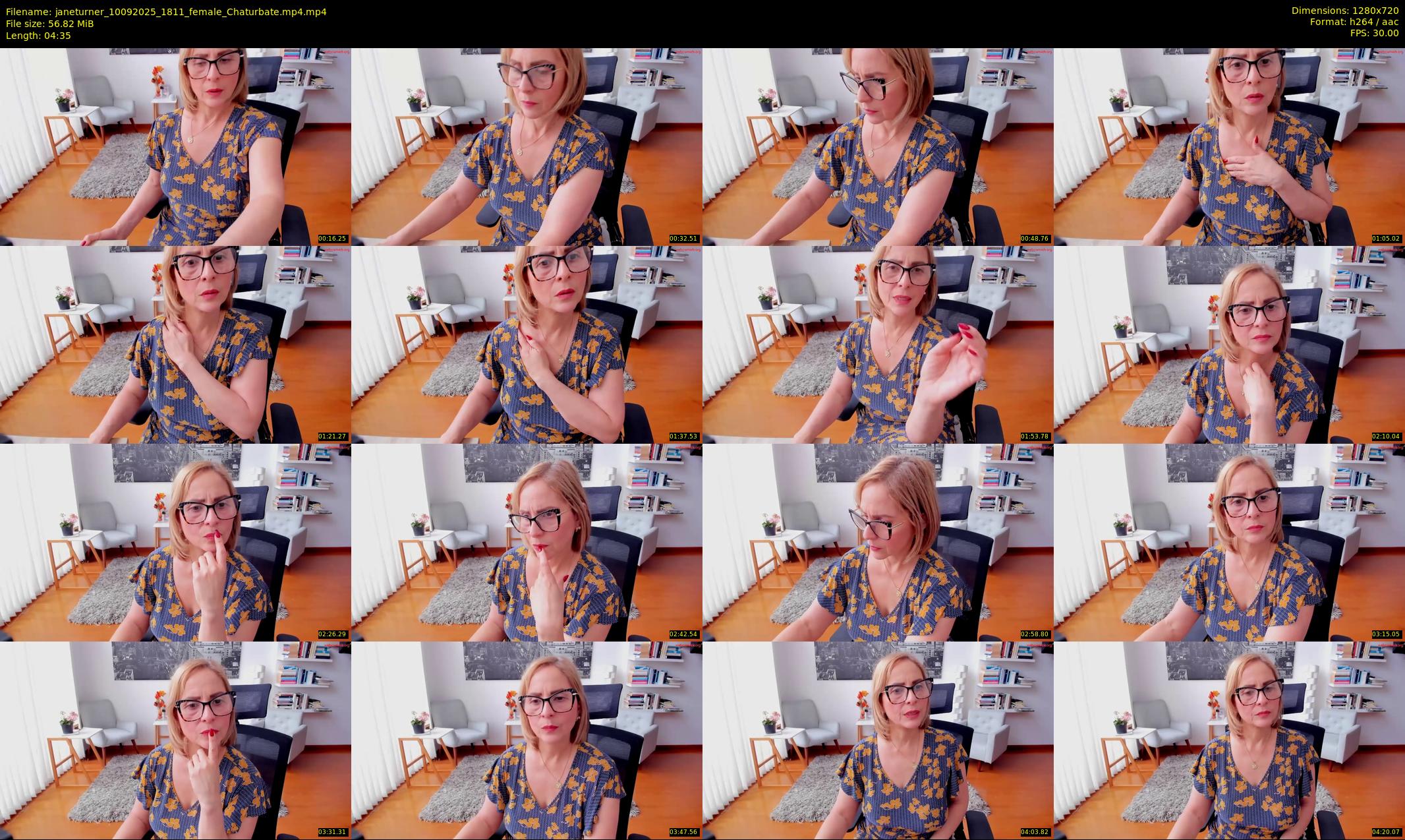 janeturner — 5 minute Chaturbate female cam show recording, 720p, Sep 10, 2025