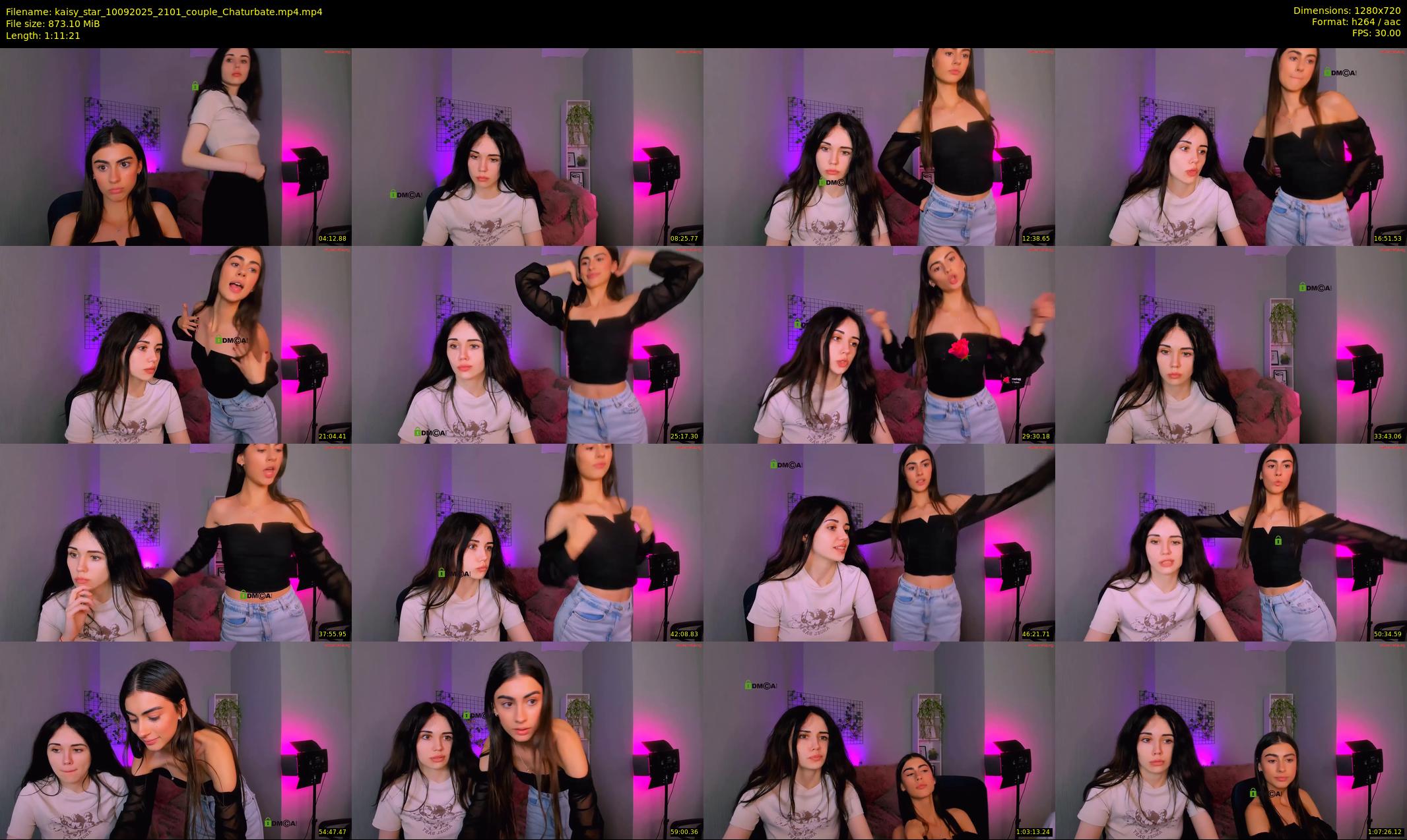 kaisy_star — 72 minute Chaturbate female cam show recording, 720p, Sep 10, 2025