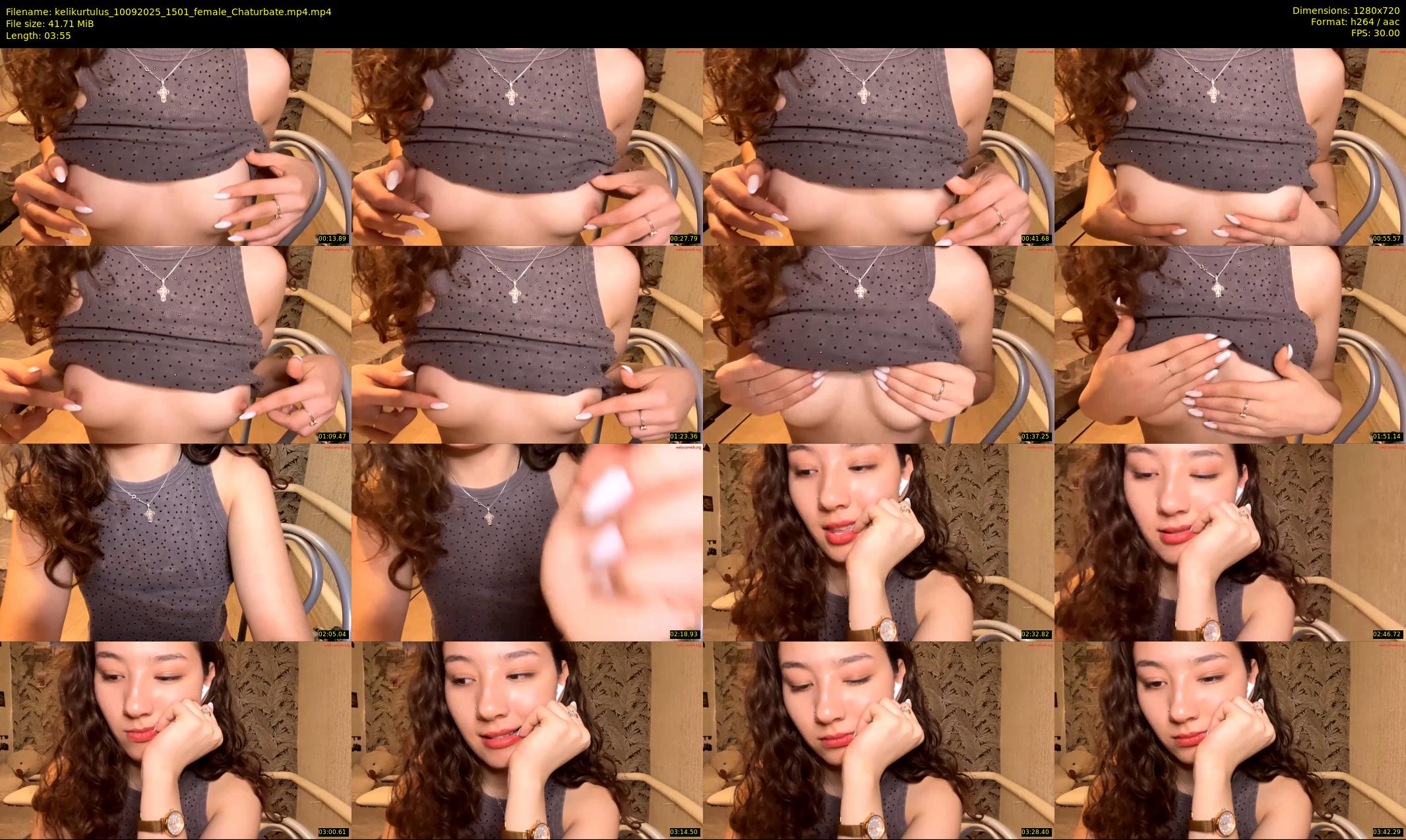 kelikurtulus — 4 minute Chaturbate female cam show recording, 720p, Sep 10, 2025