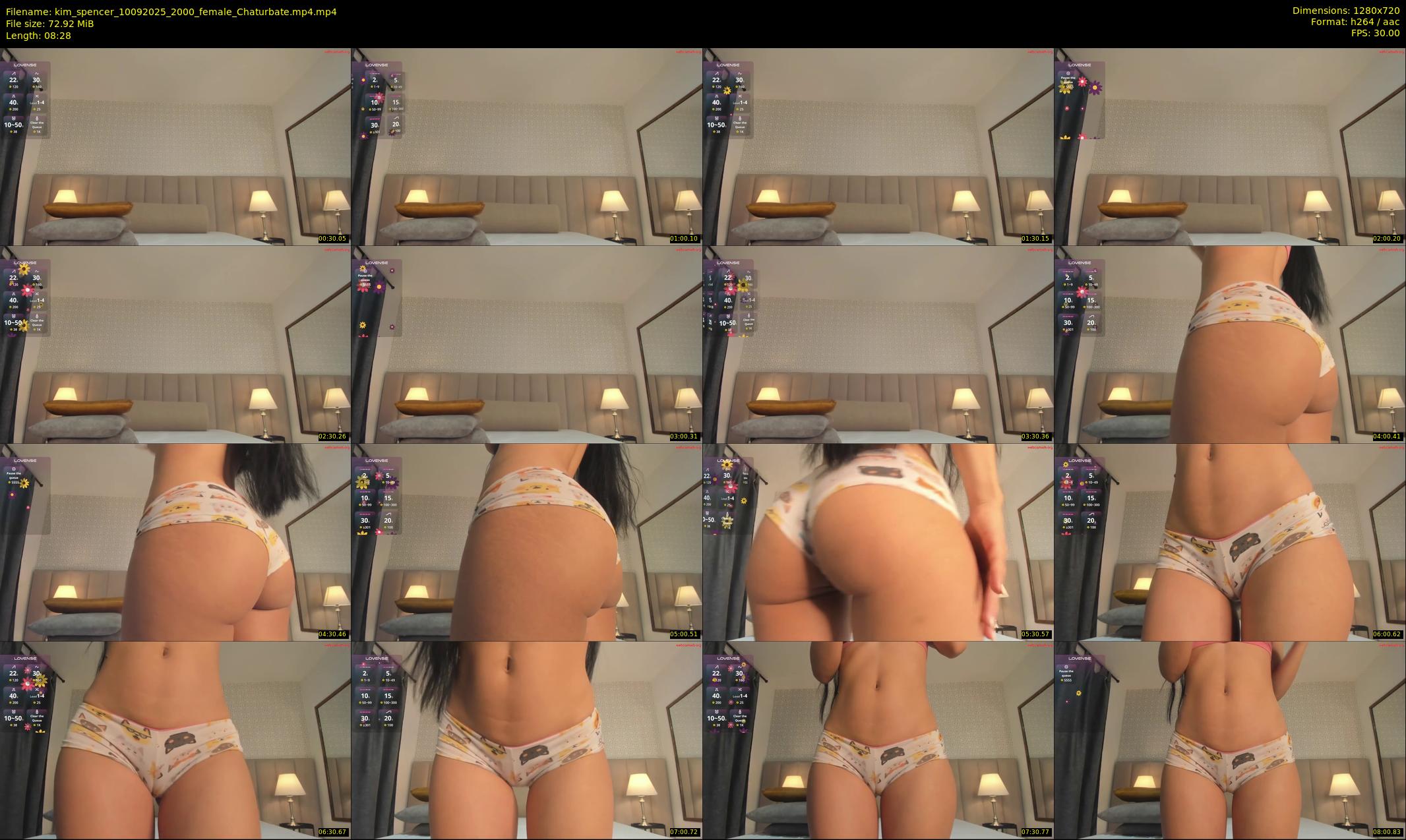 kim_spencer — 9 minute Chaturbate female cam show recording, 720p, Sep 10, 2025