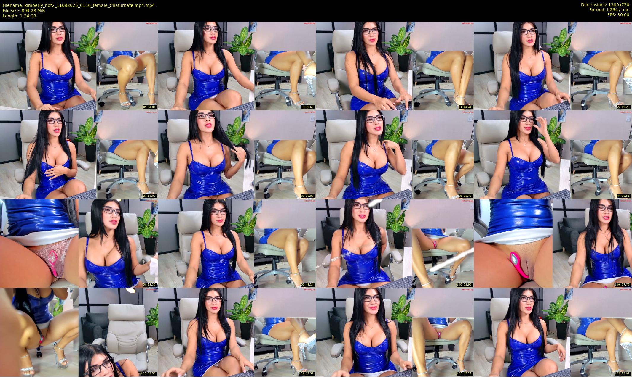 kimberly_hot2 — 95 minute Chaturbate female cam show recording, 720p, Sep 11, 2025