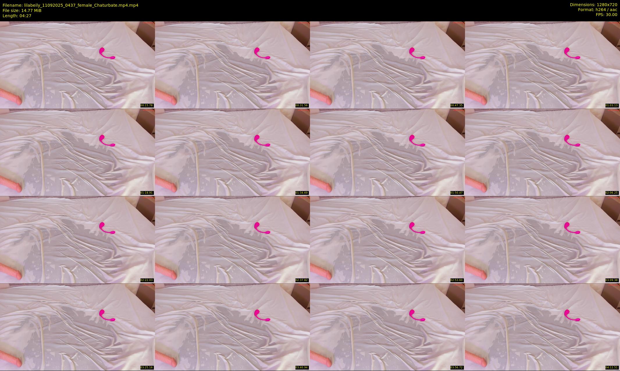 lilabeily — 5 minute Chaturbate female cam show recording, 720p, Sep 11, 2025