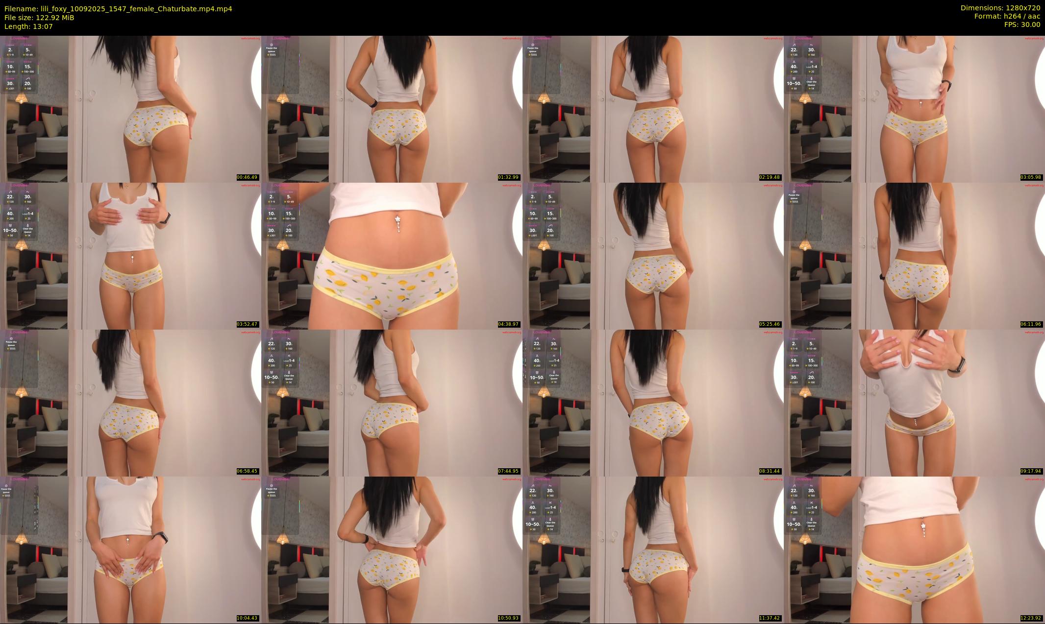 lili_foxy — 14 minute Chaturbate female cam show recording, 720p, Sep 10, 2025