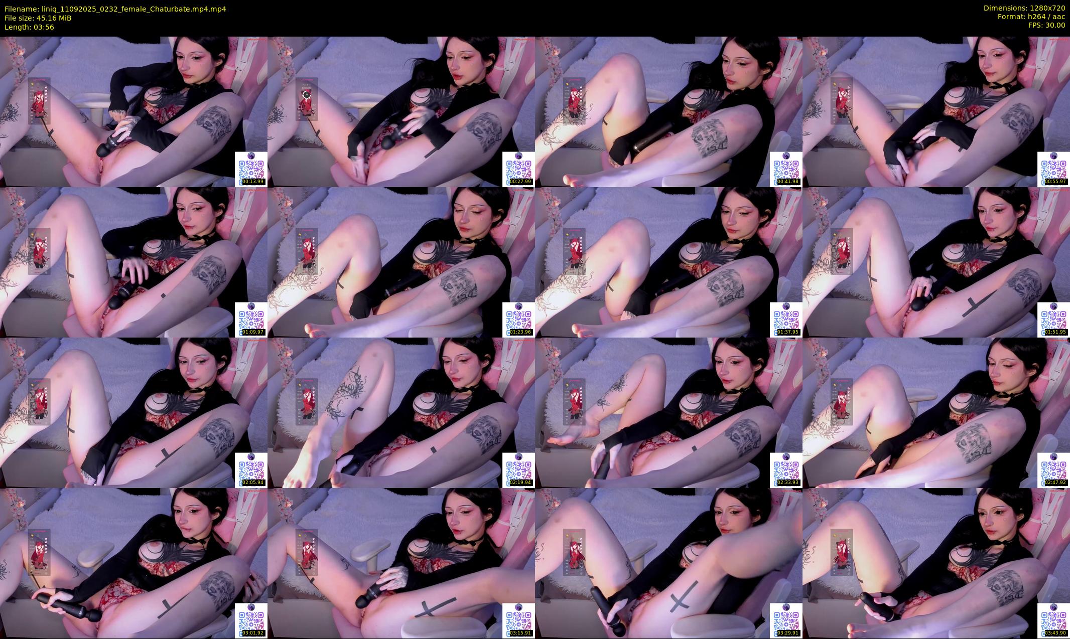 liniq — 4 minute Chaturbate female cam show recording, 720p, Sep 11, 2025