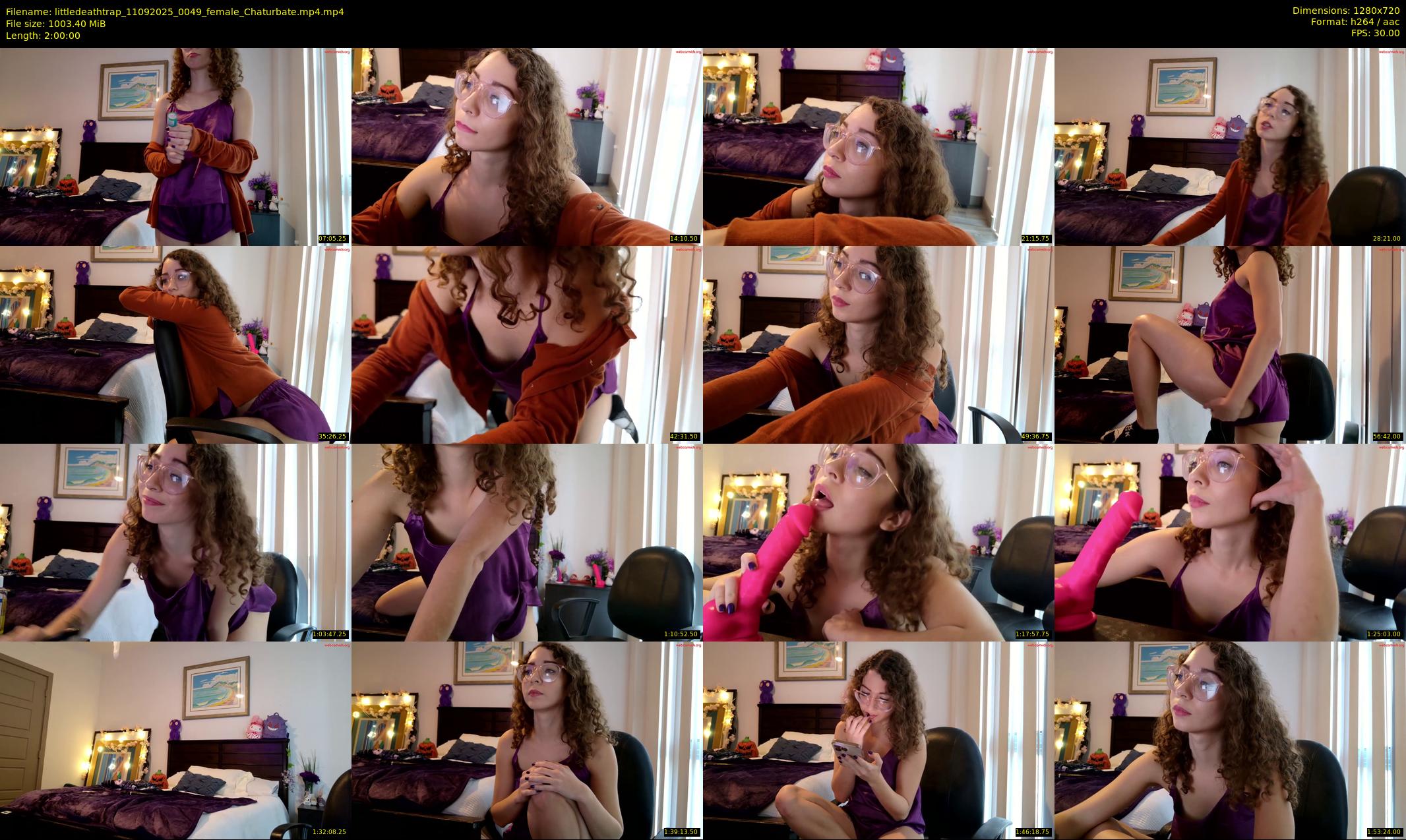 littledeathtrap — 120 minute Chaturbate female cam show recording, 720p, Sep 11, 2025
